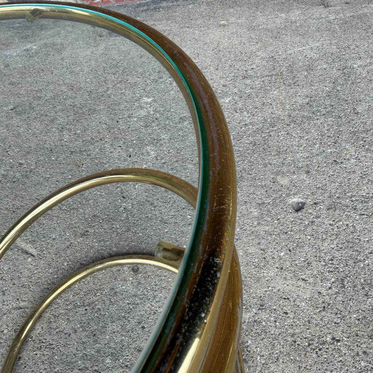 Pair of Leon Rosen for Pace Collection Corkscrew Side Tables