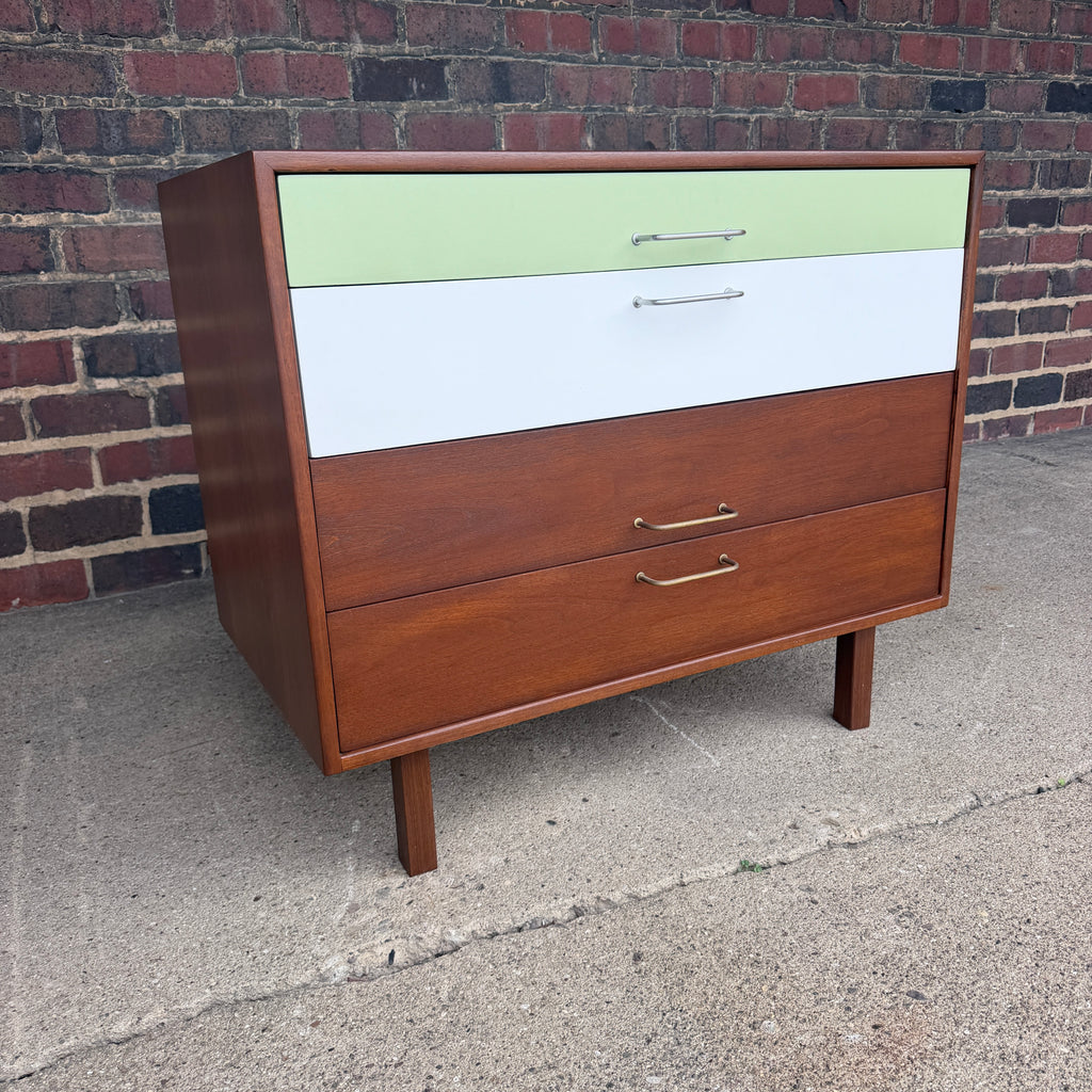 Refinished Jens Risom Chest of Drawers Mid Century Modern