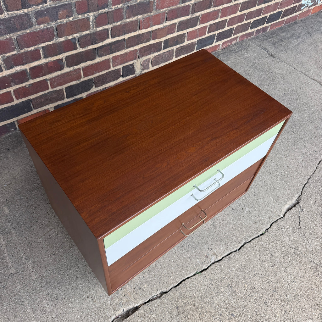 Refinished Jens Risom Chest of Drawers Mid Century Modern