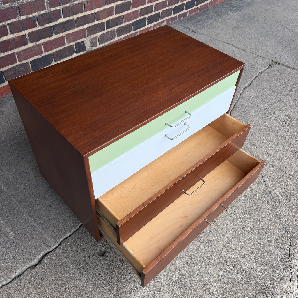 Refinished Jens Risom Chest of Drawers Mid Century Modern