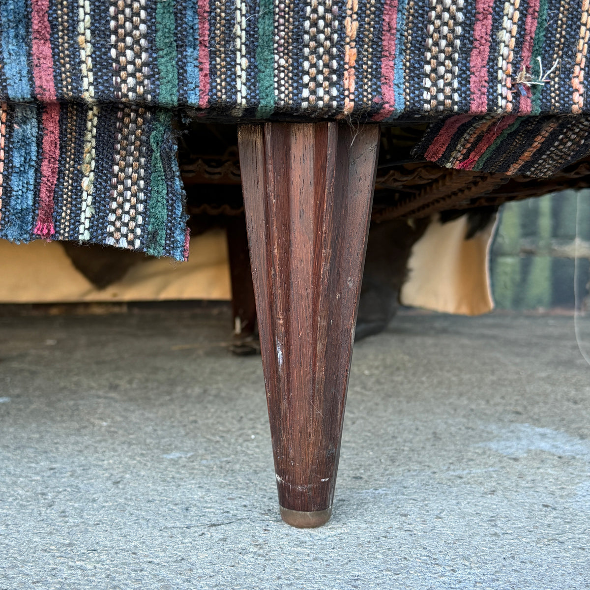 Edward Wormley for Dunbar Rare Rosewood and Brass Leg Mid Century Modern