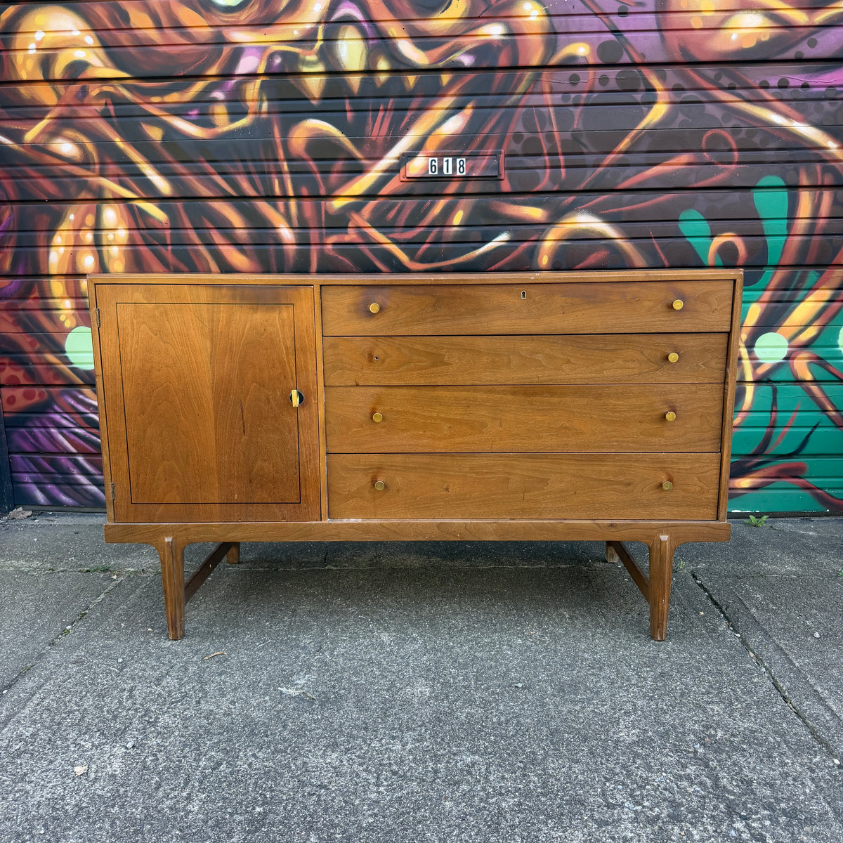 Apart Mates by Drexel Lowboy Dresser