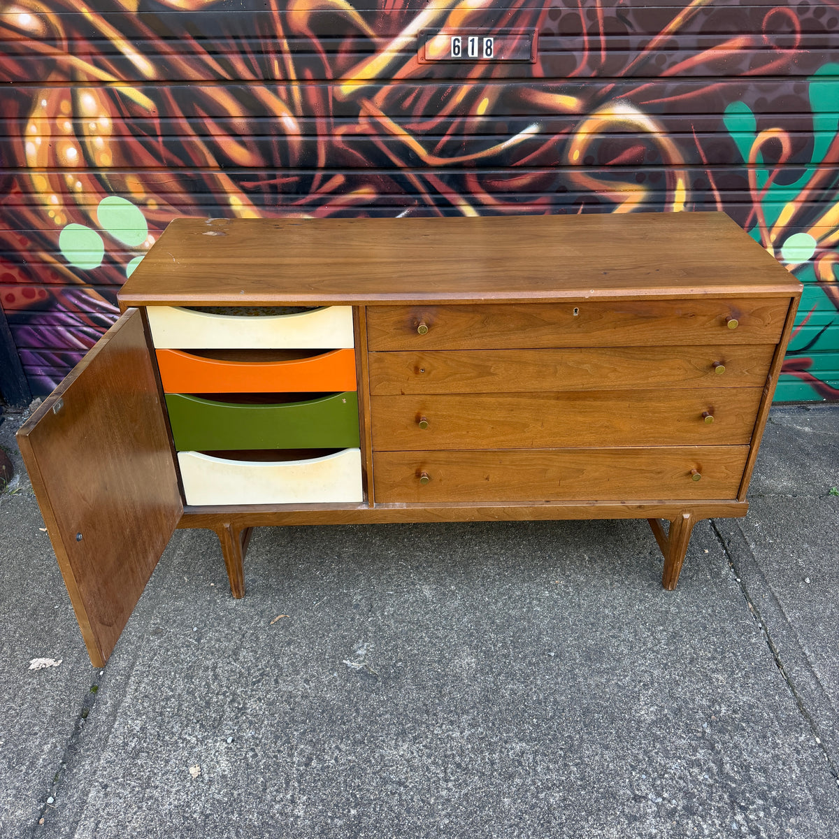 Apart Mates by Drexel Lowboy Dresser