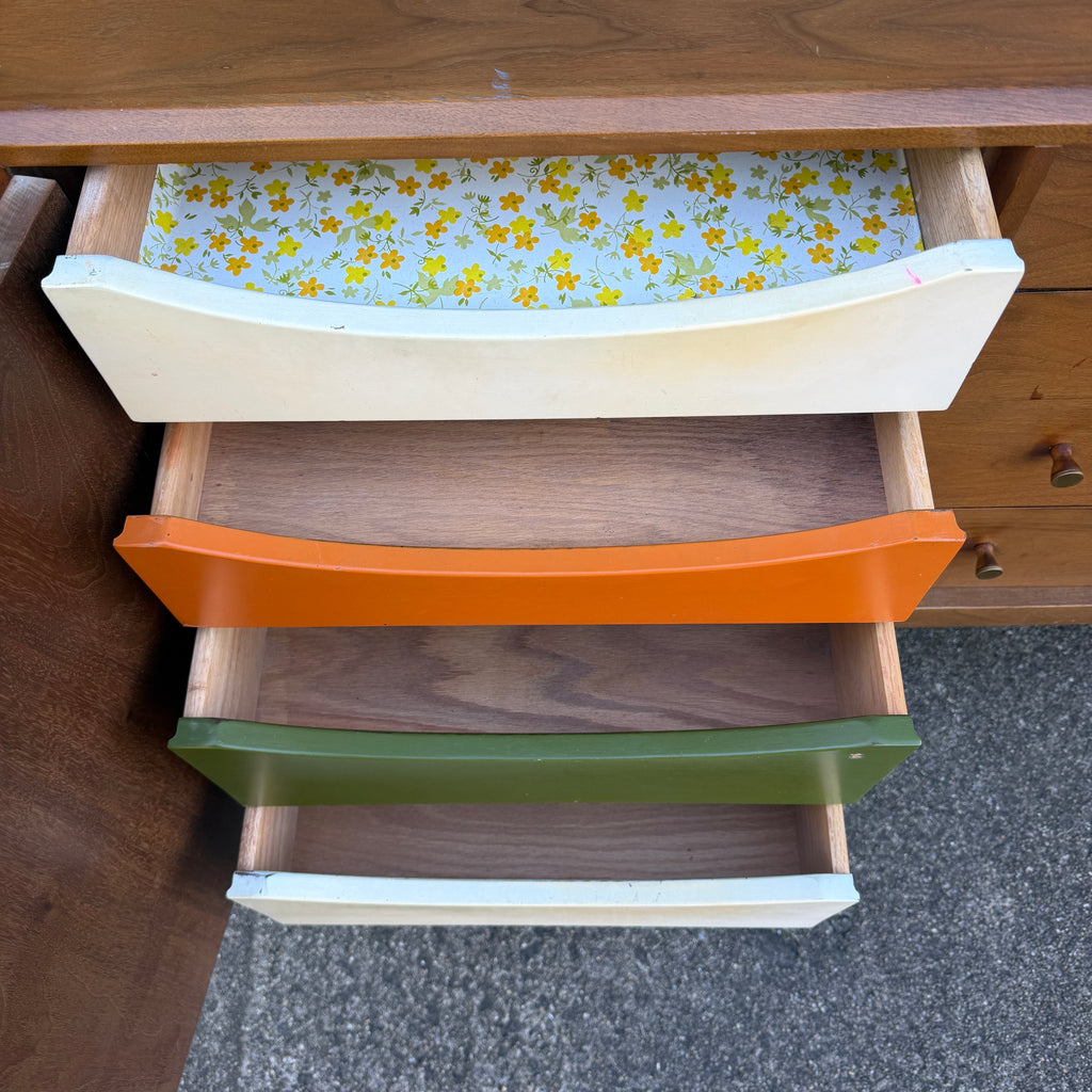 Apart Mates by Drexel Lowboy Dresser