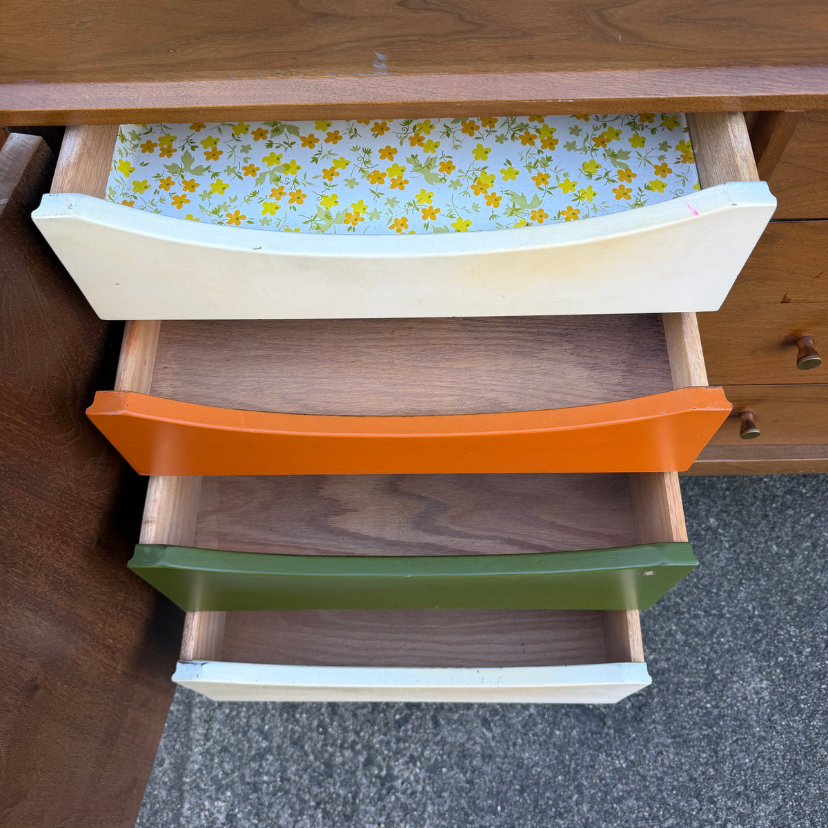 Apart Mates by Drexel Lowboy Dresser