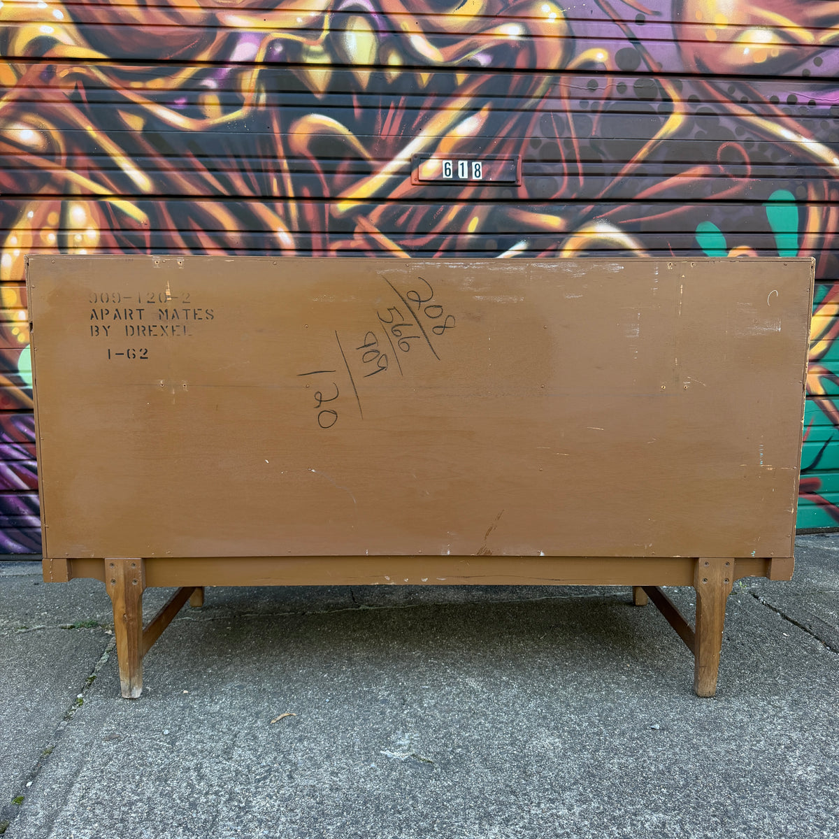 Apart Mates by Drexel Lowboy Dresser