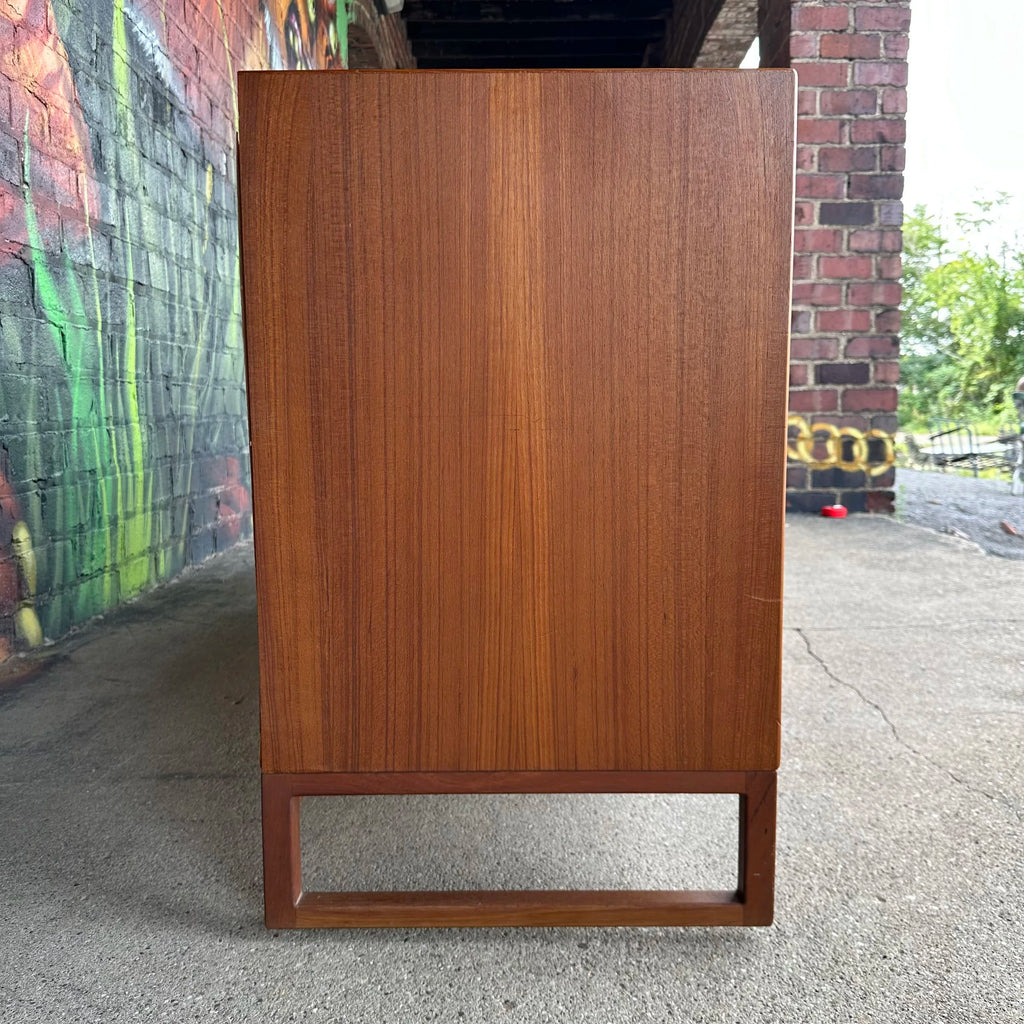 Svend Langkilde Mobler Teak Six Drawer Low Dresser Danish Modern