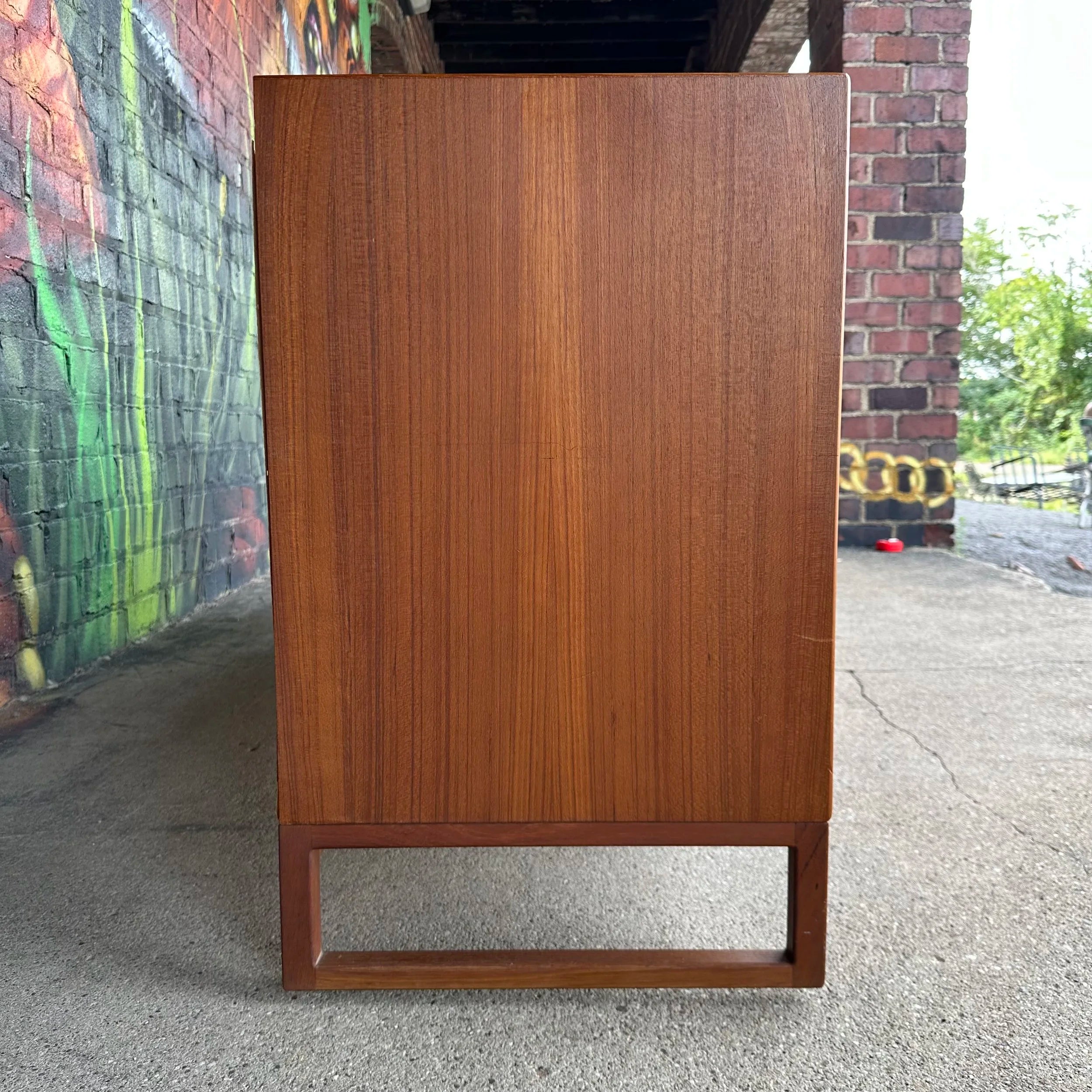 Svend Langkilde Mobler Teak Six Drawer Low Dresser Danish Modern