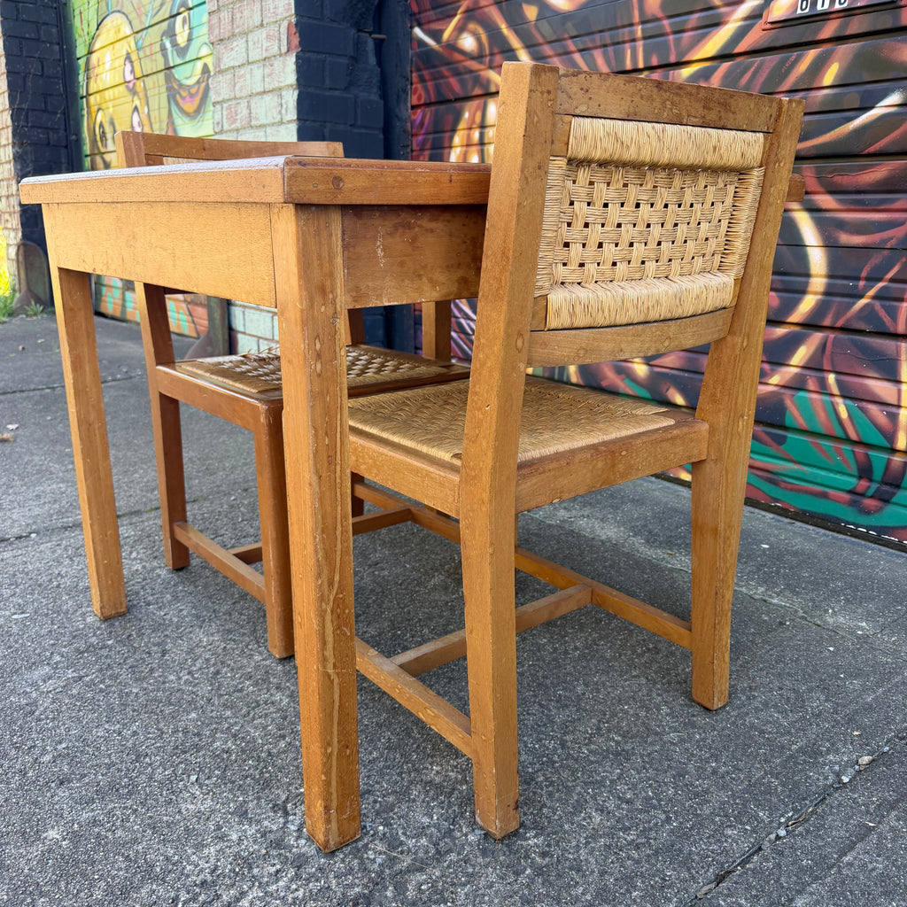 Muelbles Tropicales Mexican Mid Century Modern Game Table Set
