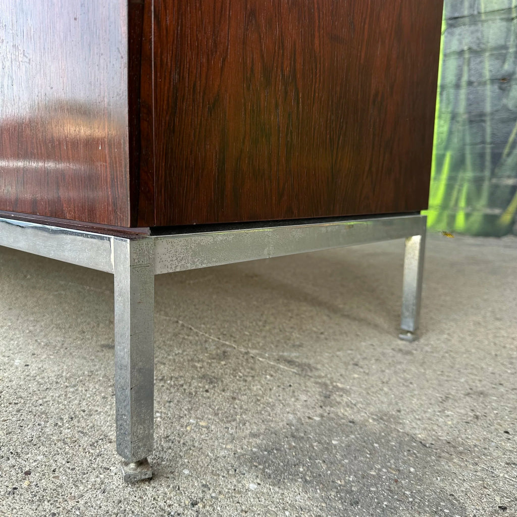 Florence Knoll for Knoll Rosewood and Marble Credenza