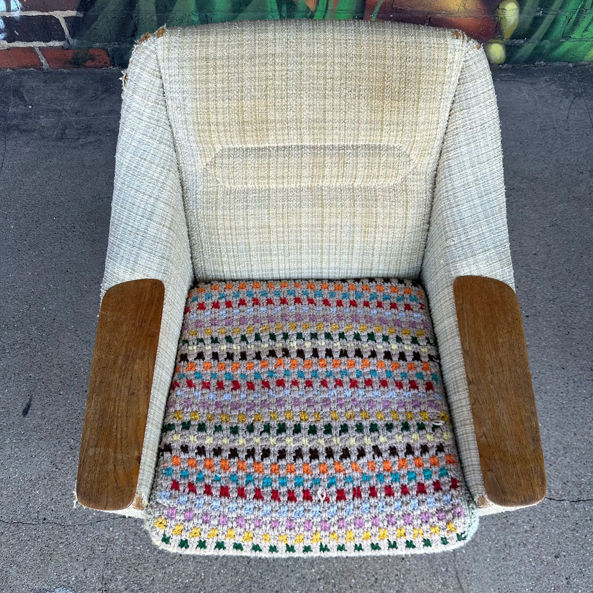 Pair of Mid Century Danish Modern Lounge Chairs