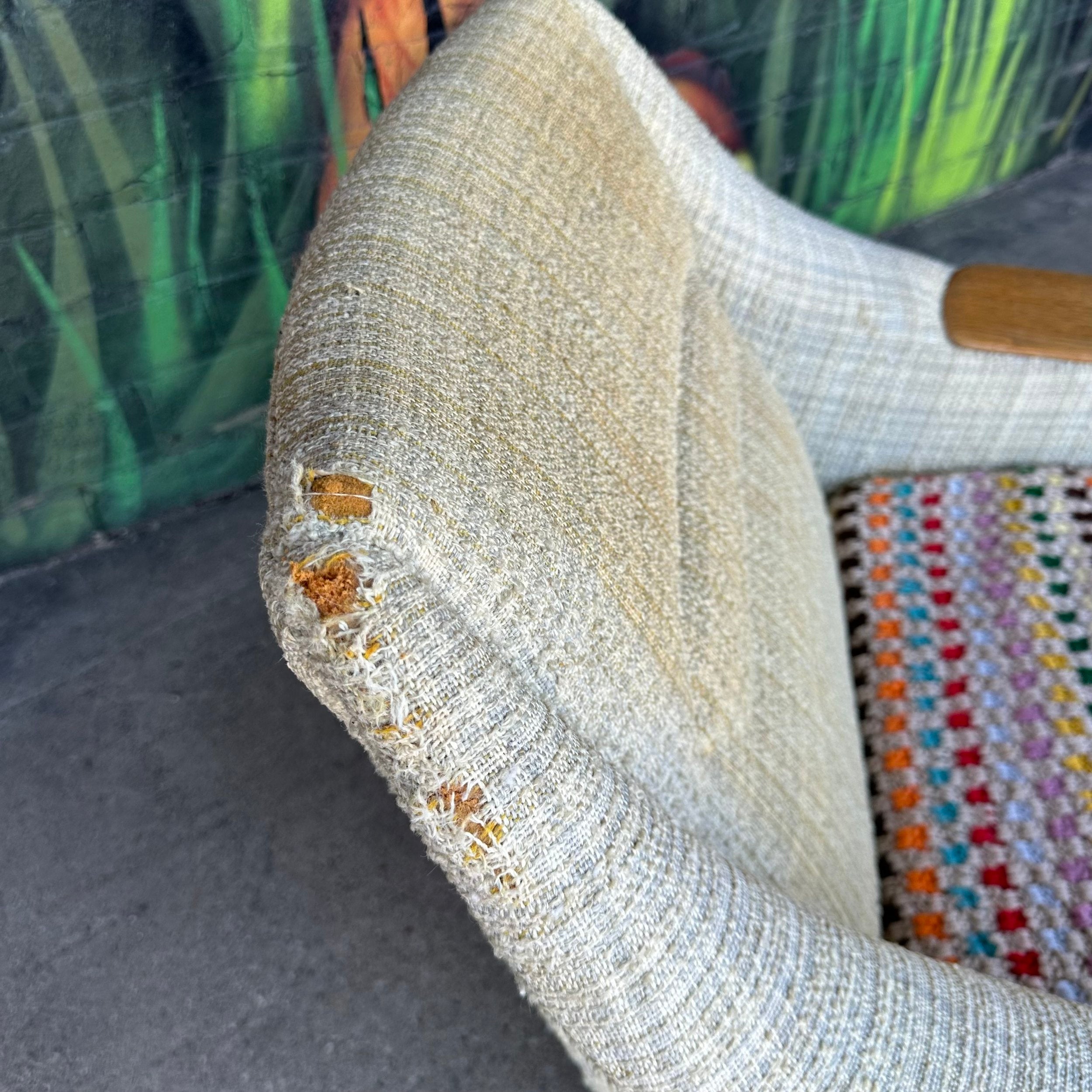 Pair of Mid Century Danish Modern Lounge Chairs