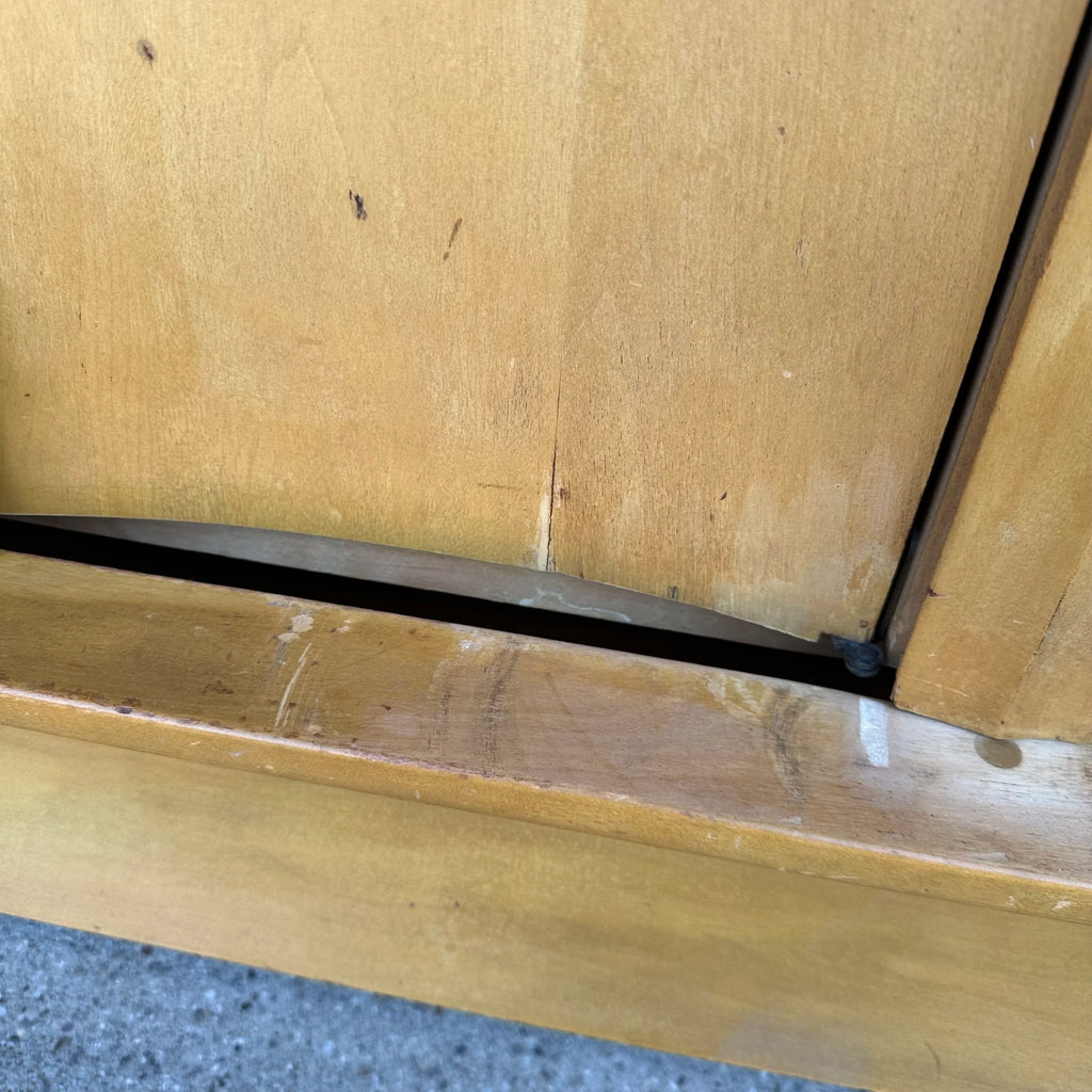 Heywood-Wakefield M196 Wheat Sideboard Hutch Midcentury Modern