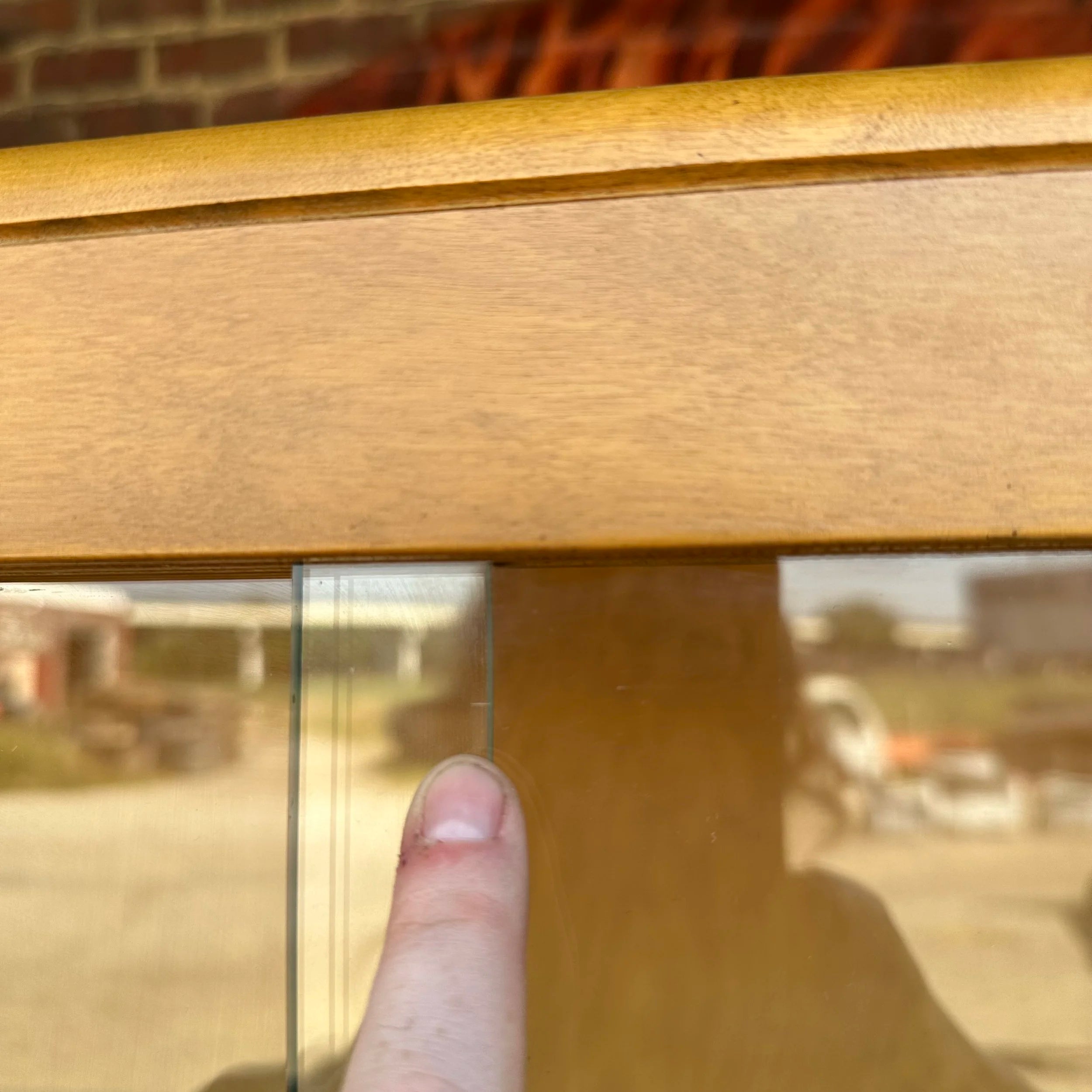 Heywood-Wakefield M196 Wheat Sideboard Hutch Midcentury Modern