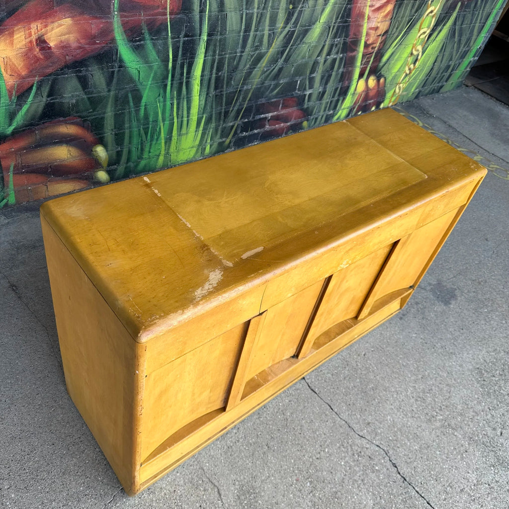 Heywood-Wakefield M196 Wheat Sideboard Hutch Midcentury Modern