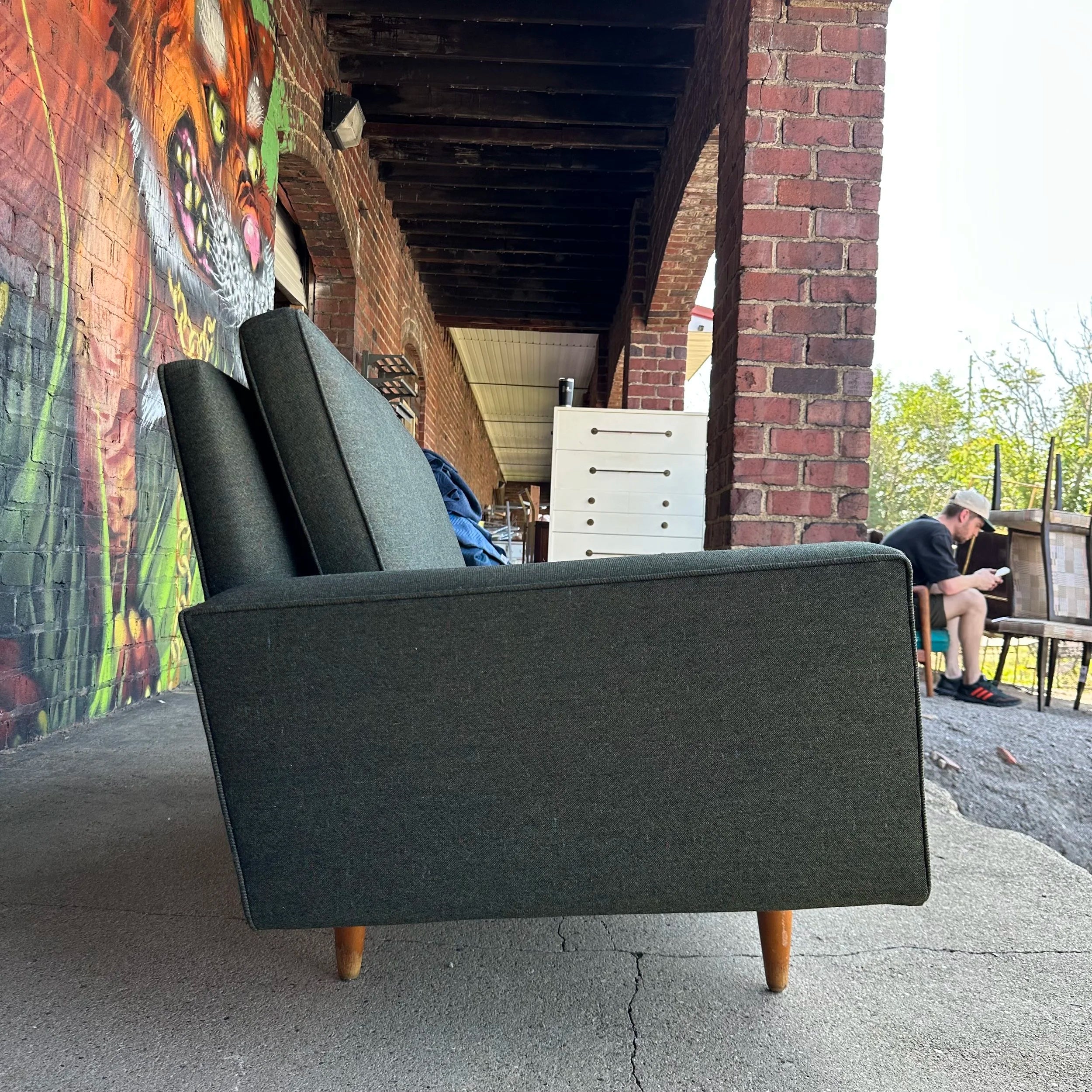 Florence Knoll for Knoll Associates Settee Loveseat