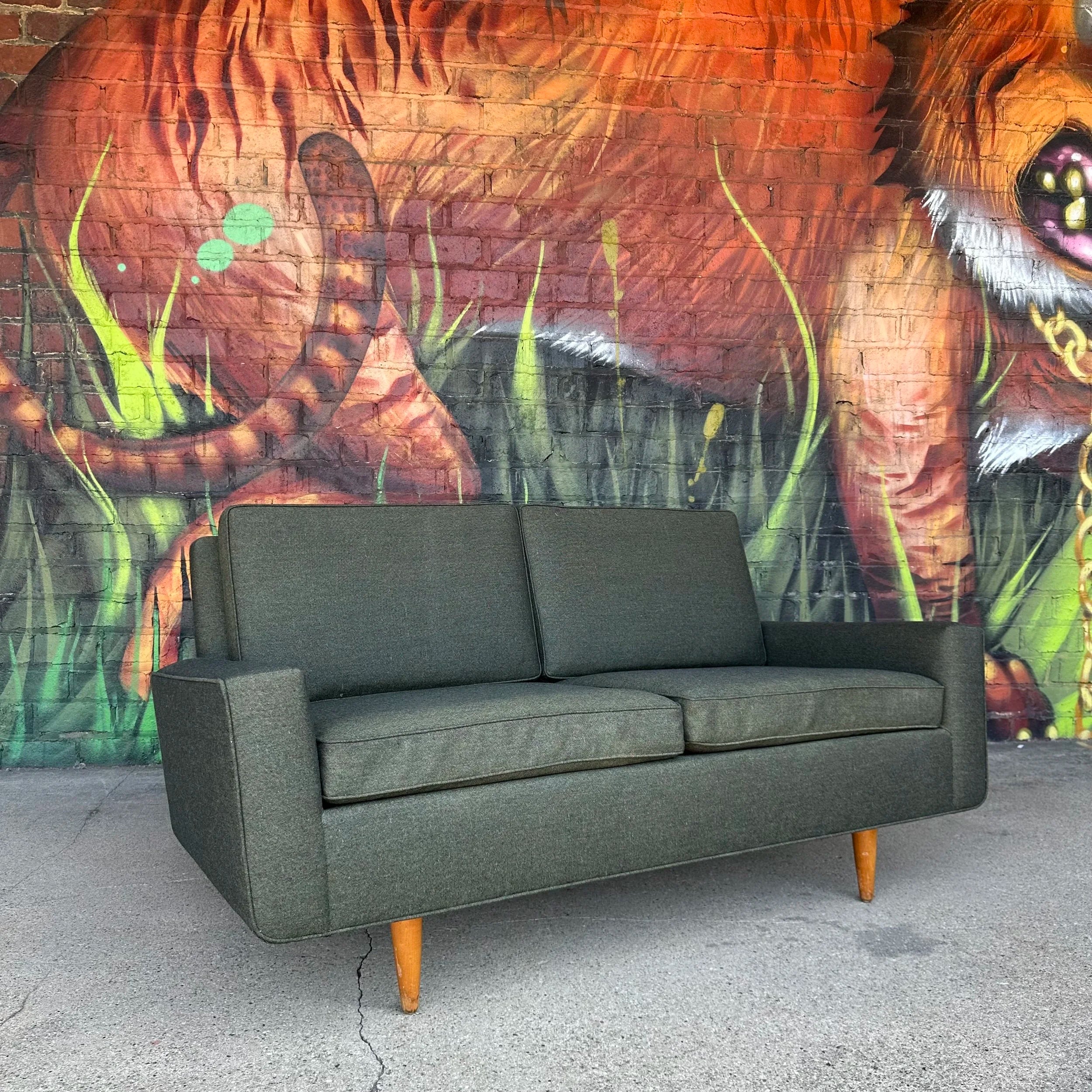 Florence Knoll for Knoll Associates Settee Loveseat