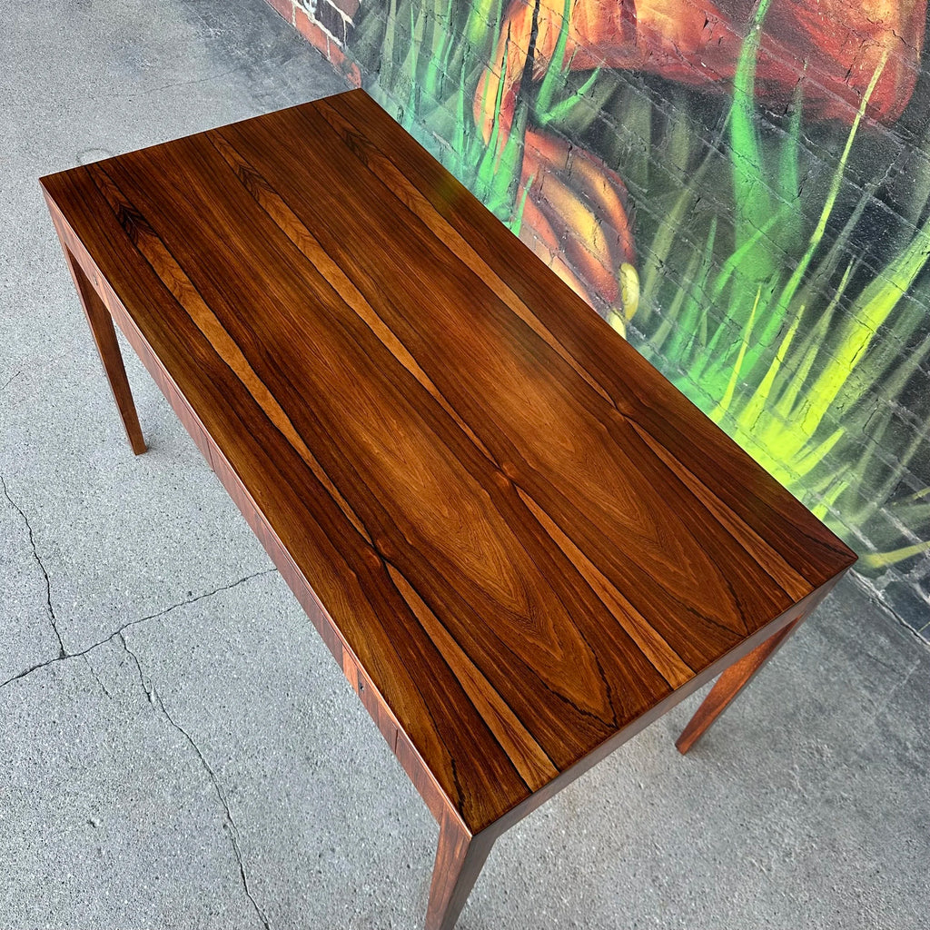 Riis Antonsen Danish Rosewood Desk Mid Century Modern