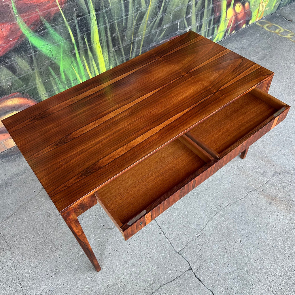 Riis Antonsen Danish Rosewood Desk Mid Century Modern