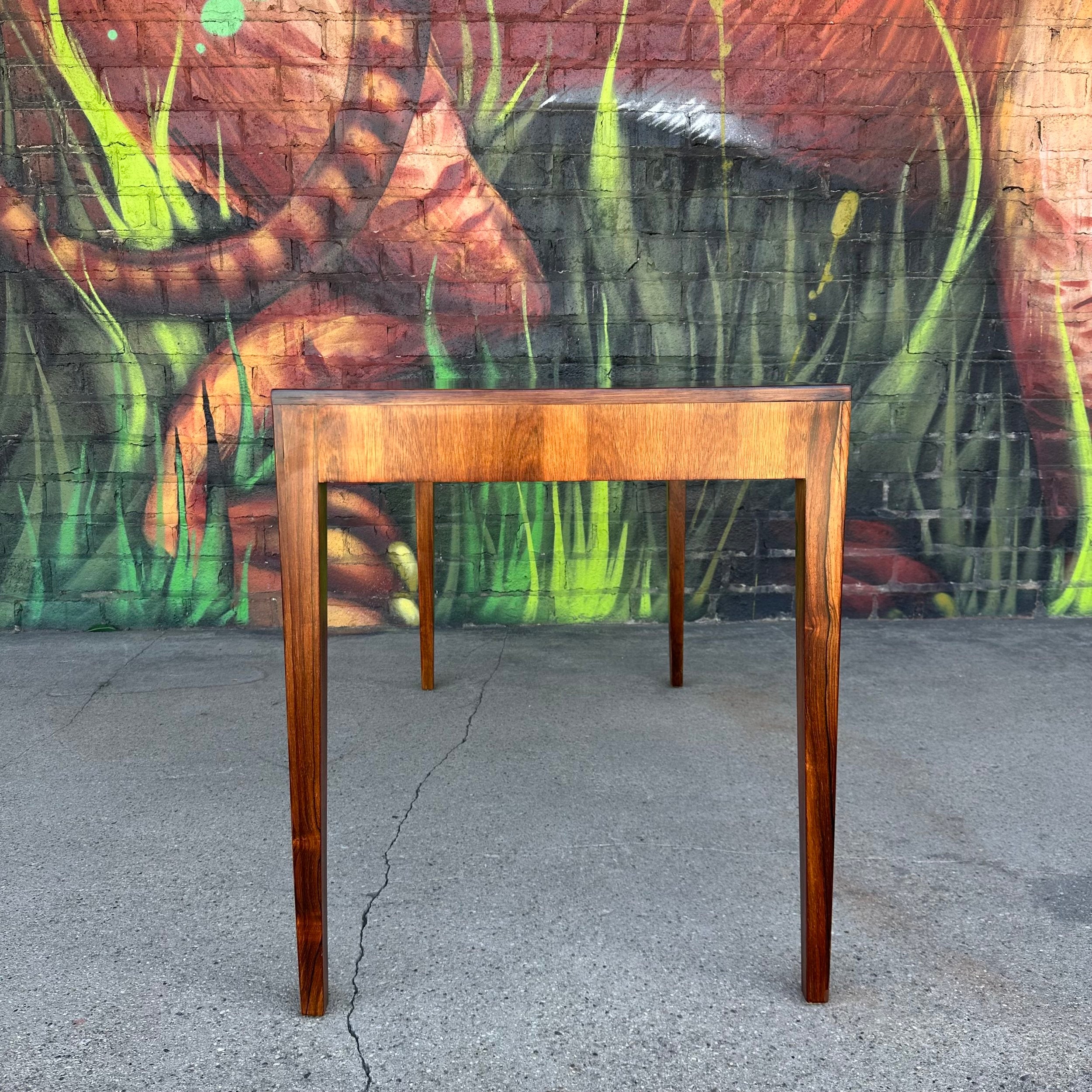 Riis Antonsen Danish Rosewood Desk Mid Century Modern