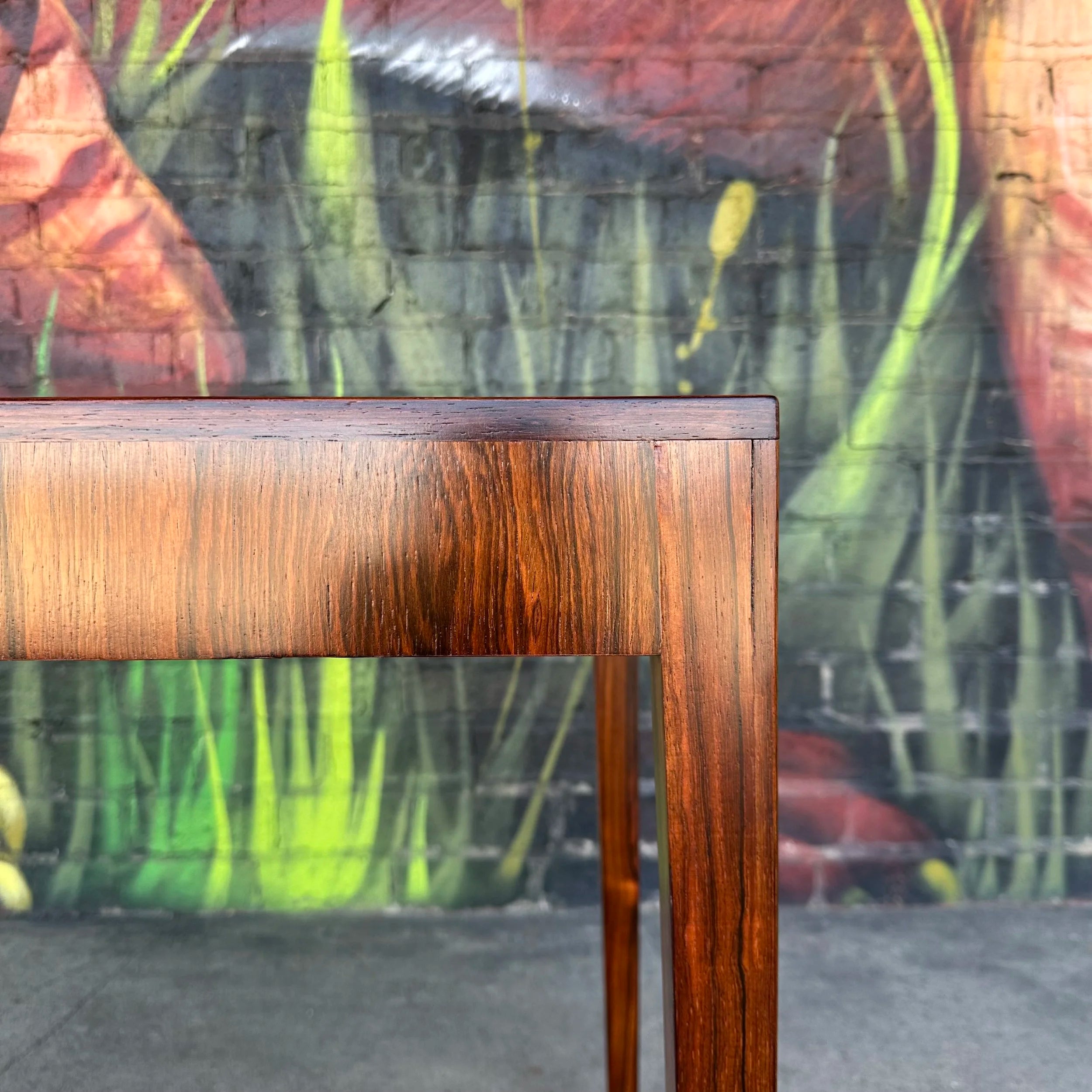 Riis Antonsen Danish Rosewood Desk Mid Century Modern