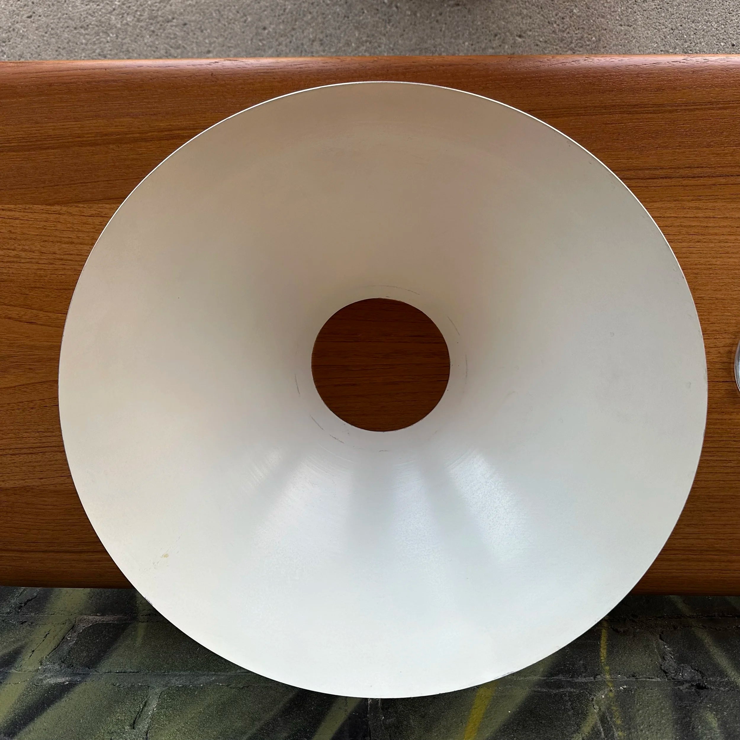 Paul Mayen for Habitat Glass and Metal Table Lamp