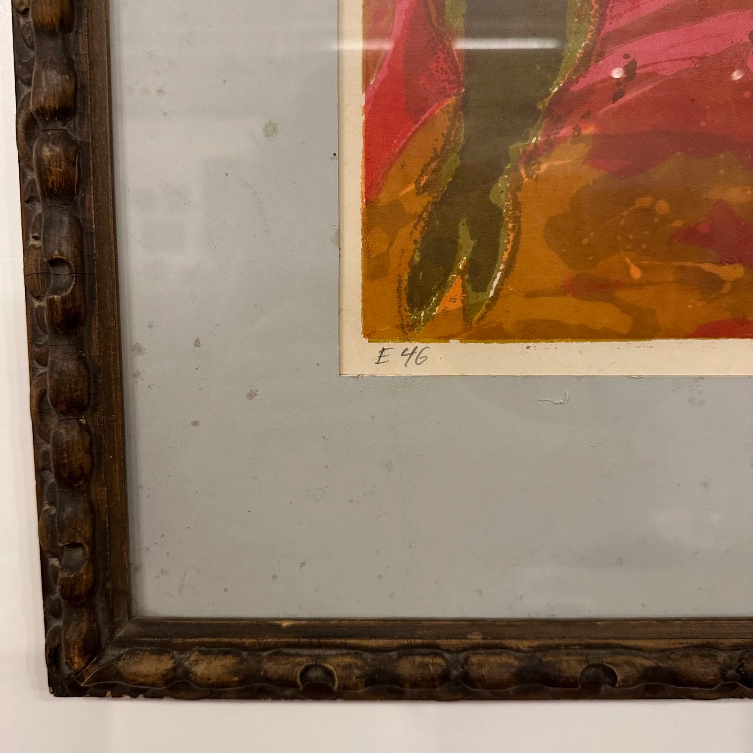 Mid 20th Century “La Verónica” Bullfight Lithograph