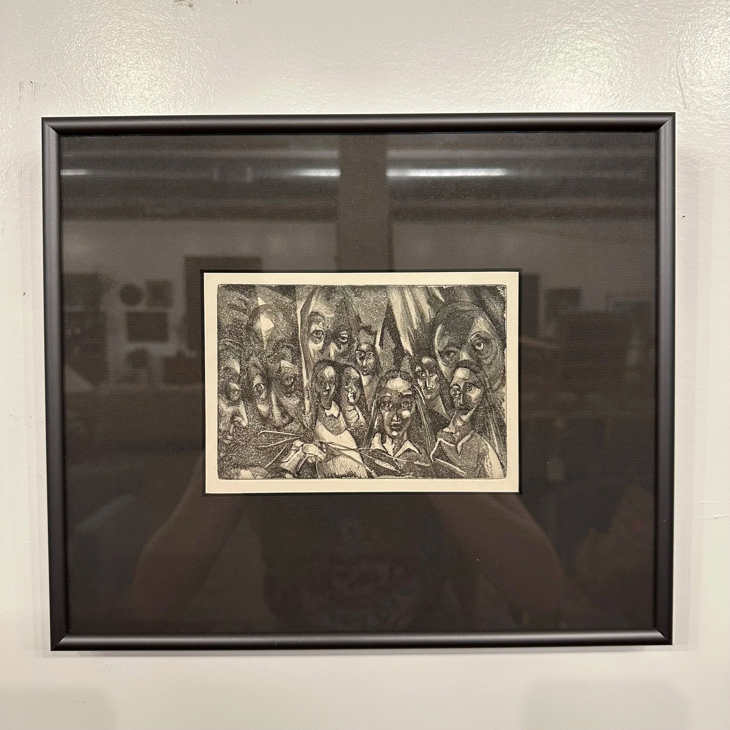 Mid 20th Century H Norman Schnepf Block Print