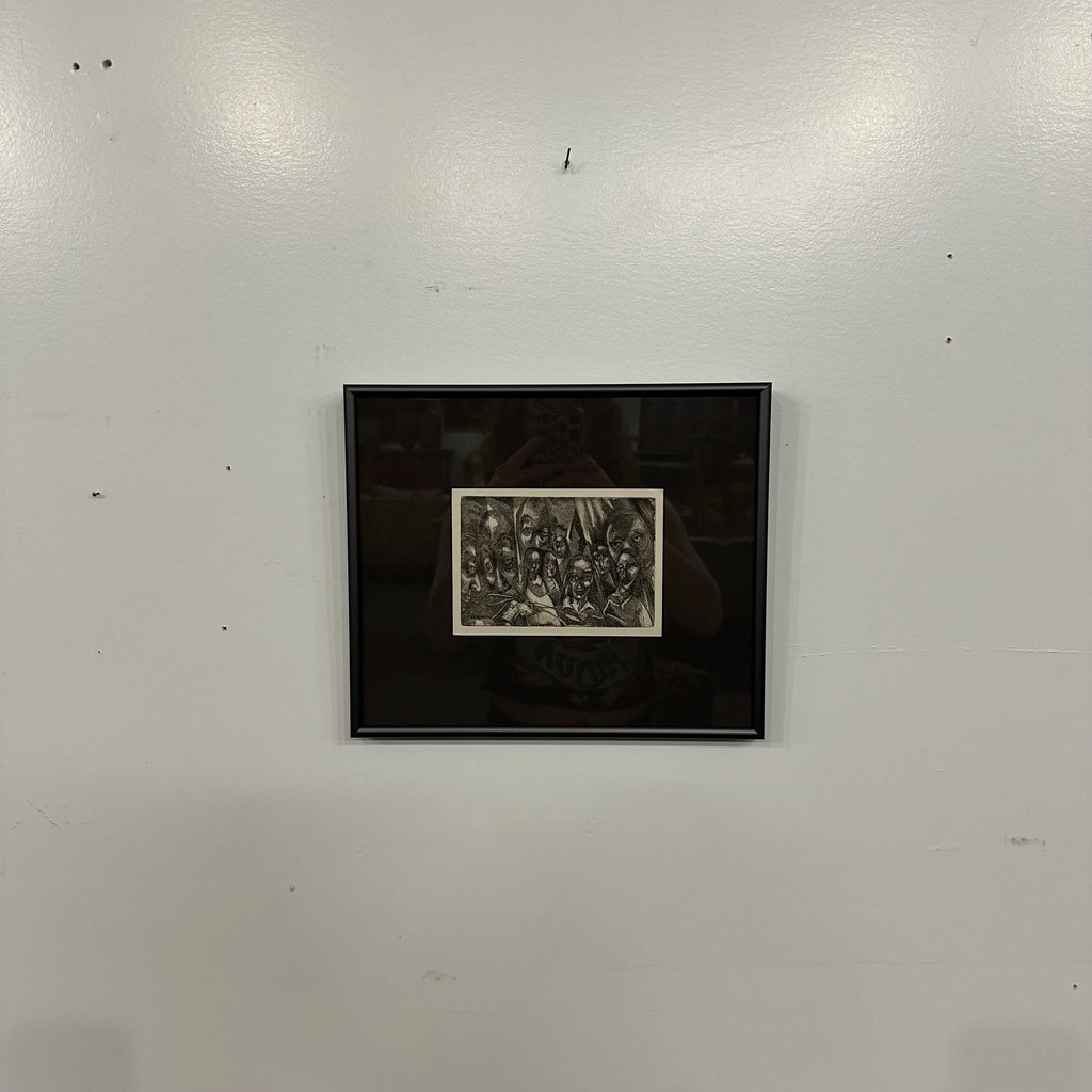 Mid 20th Century H Norman Schnepf Block Print