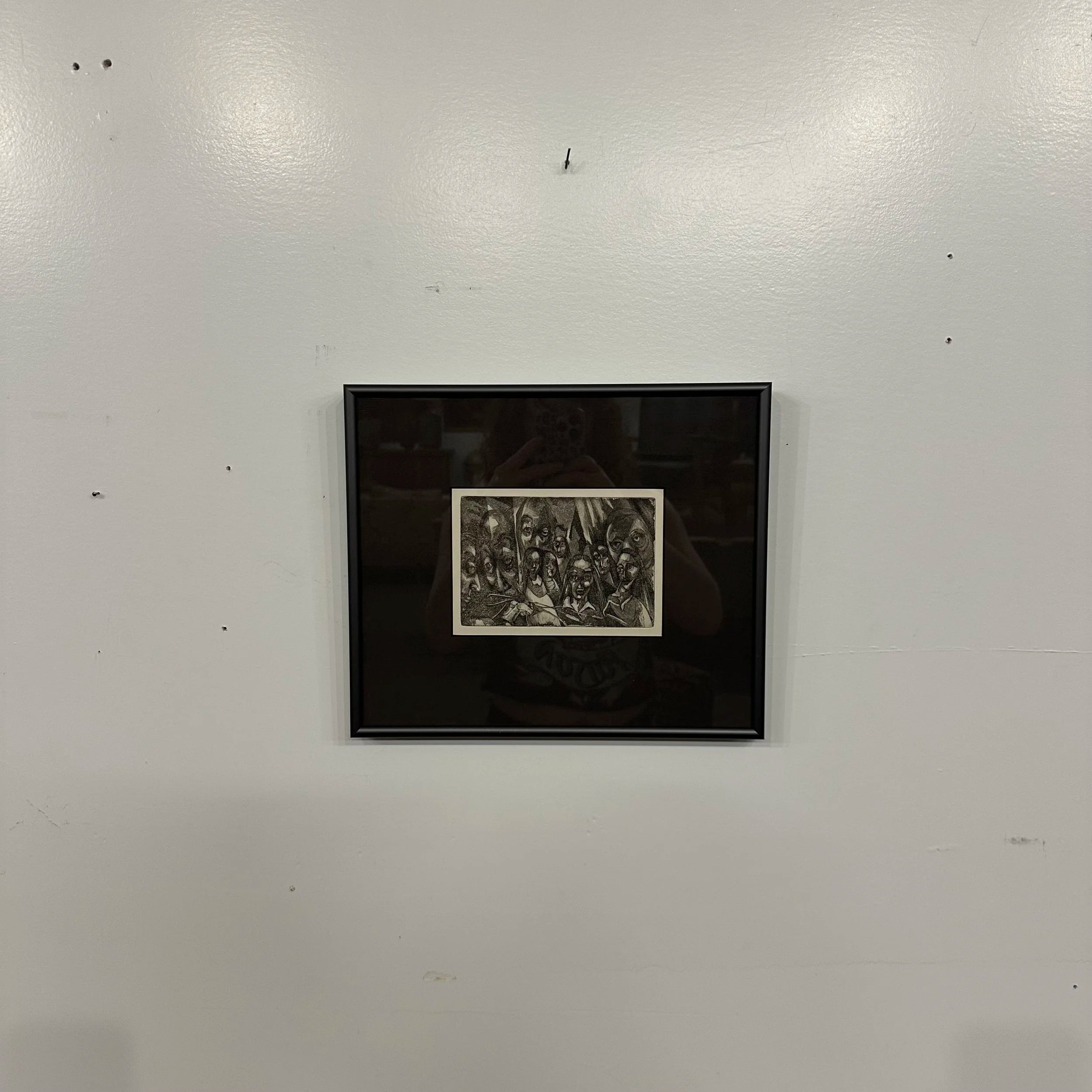 Mid 20th Century H Norman Schnepf Block Print