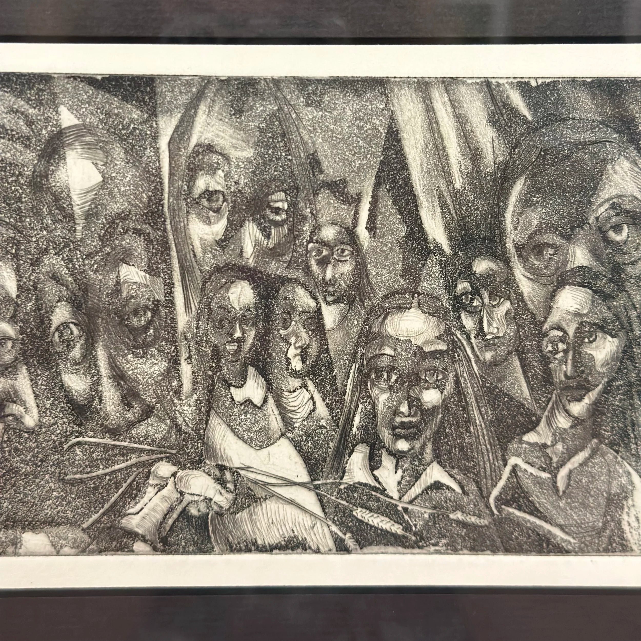 Mid 20th Century H Norman Schnepf Block Print