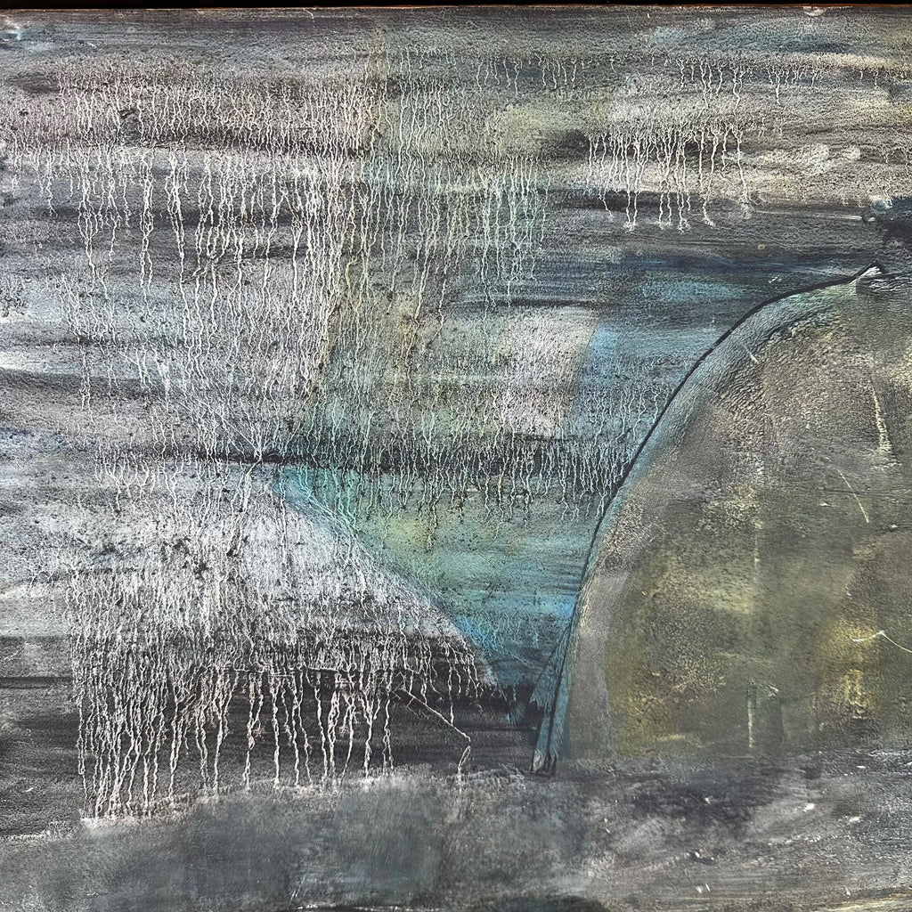Mid 20th Century Abstract Painting by H Norman Schnepf