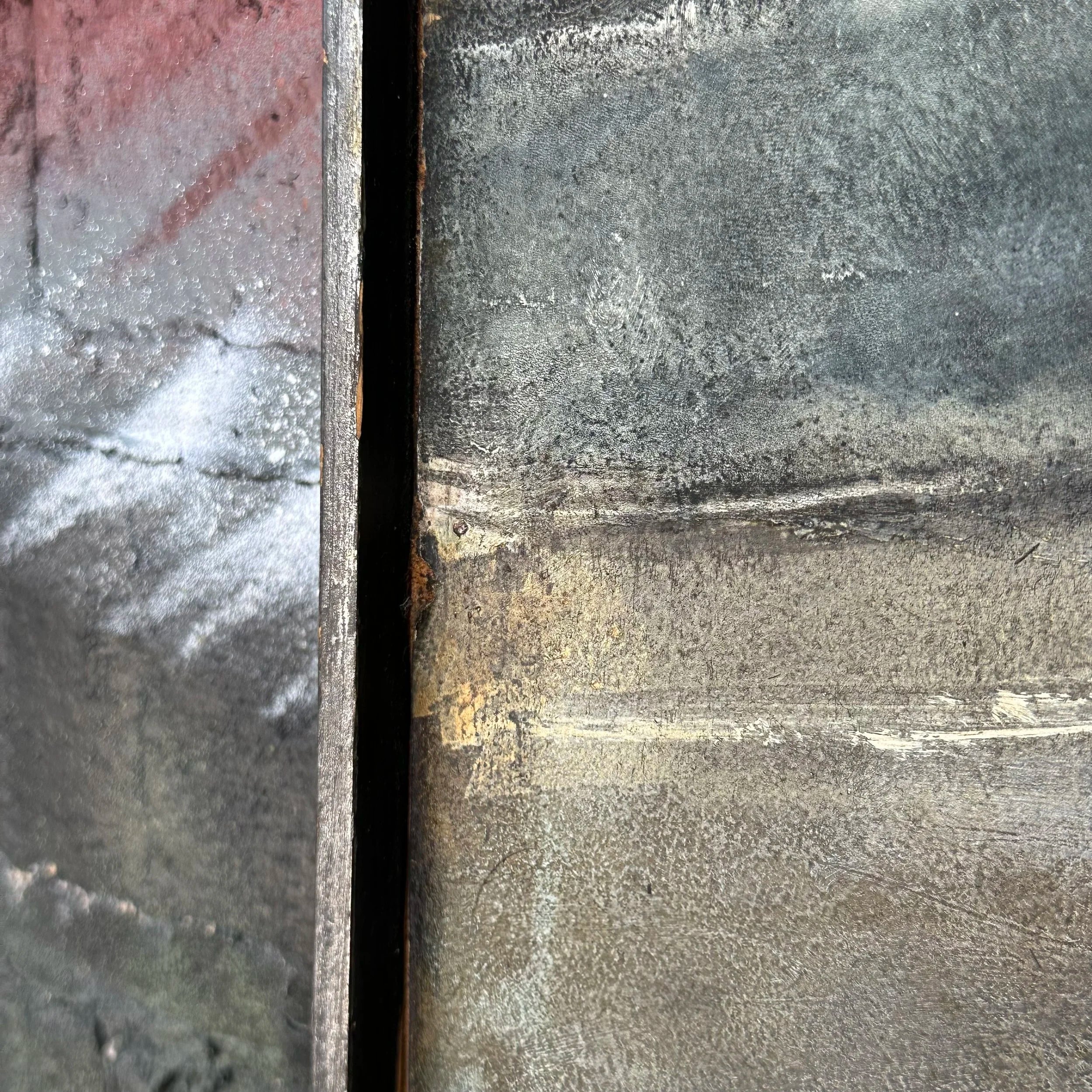 Mid 20th Century Abstract Painting by H Norman Schnepf