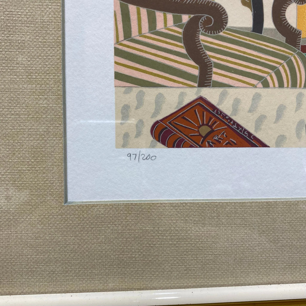 Thomas McKnight Serigraph Framed