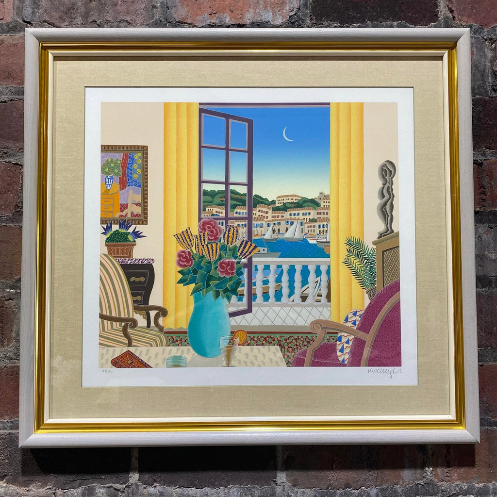 Thomas McKnight Serigraph Framed