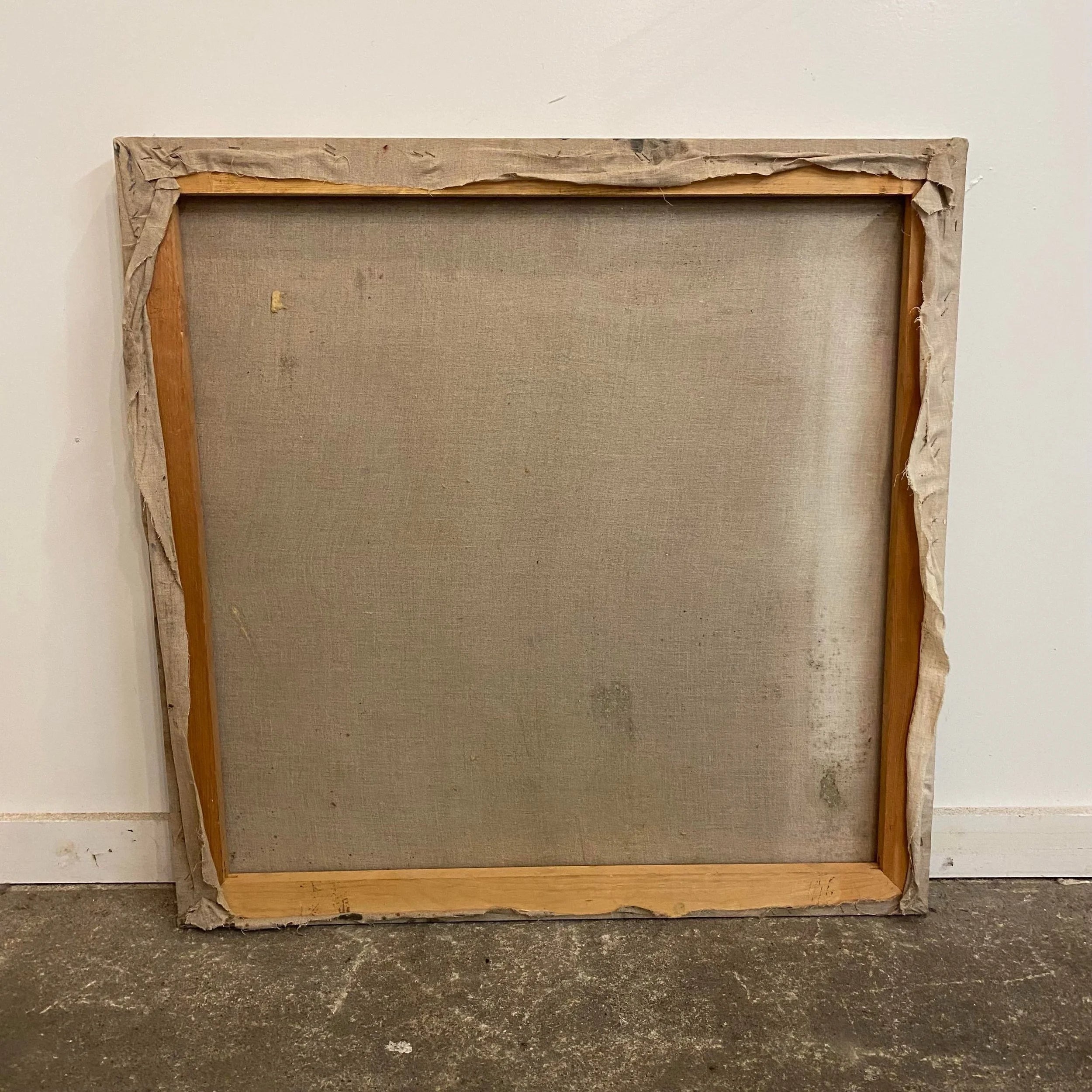 Mid 20th Century Abstract Infrastructure Painting