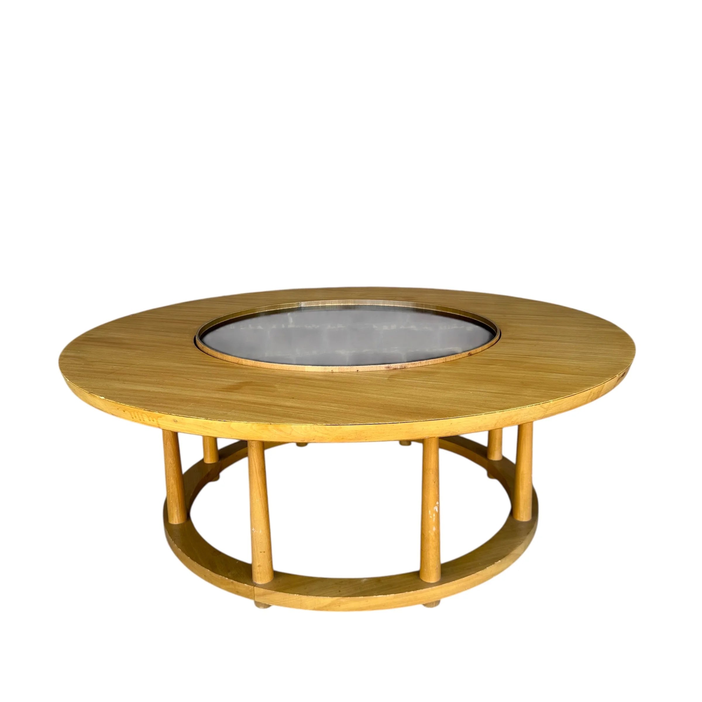 Robsjohn-Gibbings for Widdicomb Lazy Susan Coffee Table Mid-Century Modern