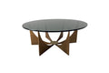 Mid 20th Century Modern Don Drumm Glass Top Coffee Table