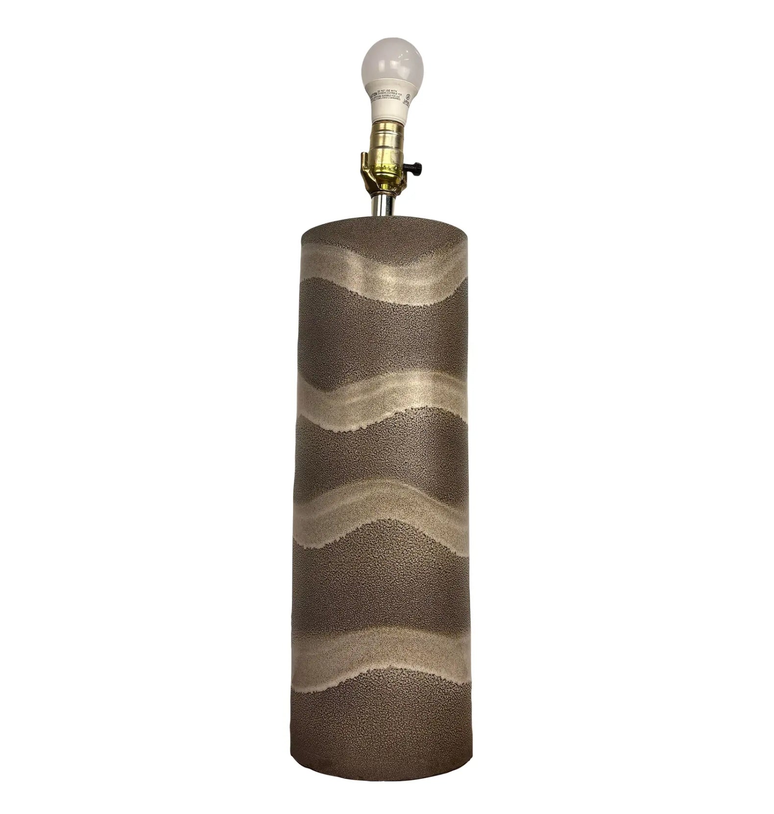 Ceramic Cylinder Lamp