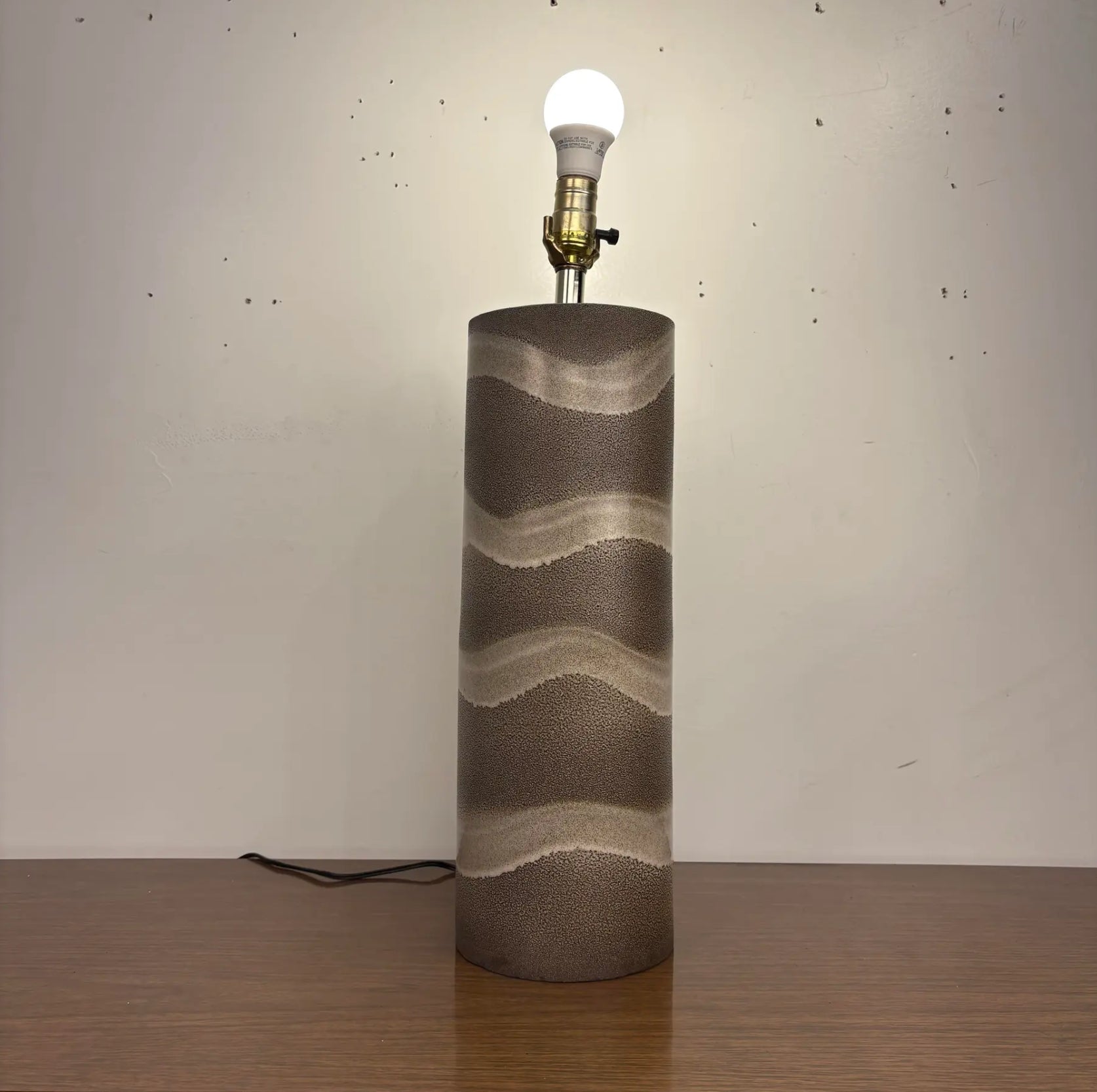 Ceramic Cylinder Lamp