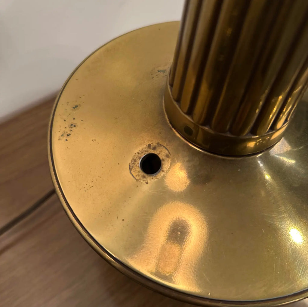 Mid Century Modern Pair of Brass Stiffel Table Lamps