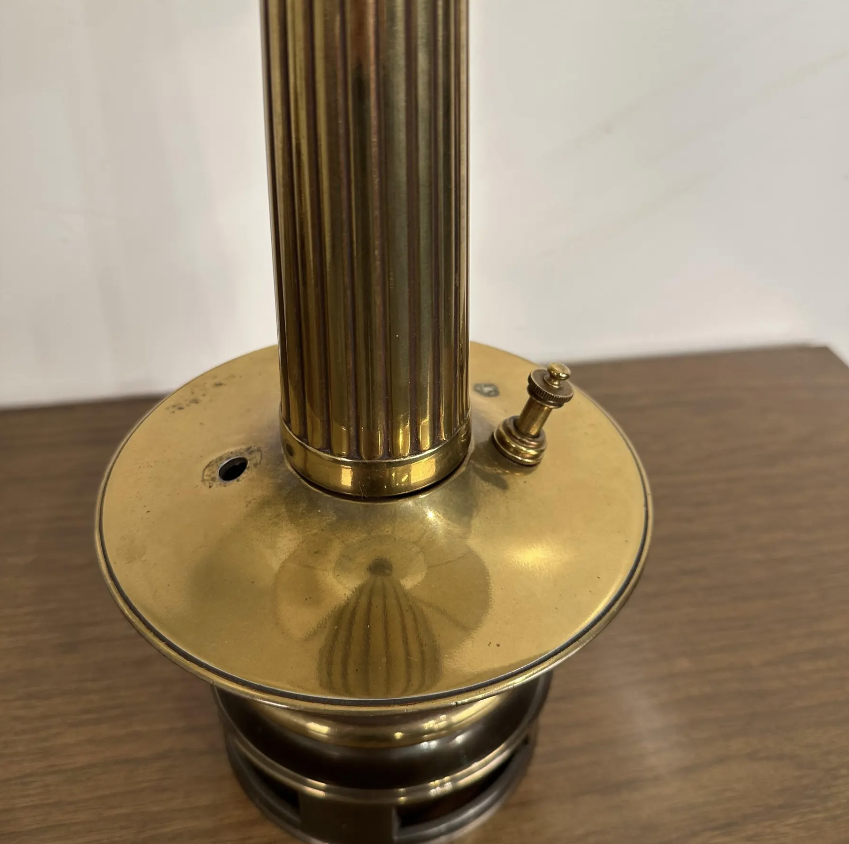 Mid Century Modern Pair of Brass Stiffel Table Lamps