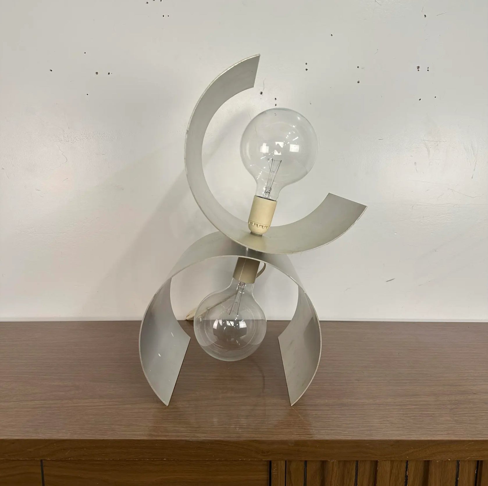 Adjustable Aluminum Table Lamp by Giuliano Cesari for Nucleo Sormani