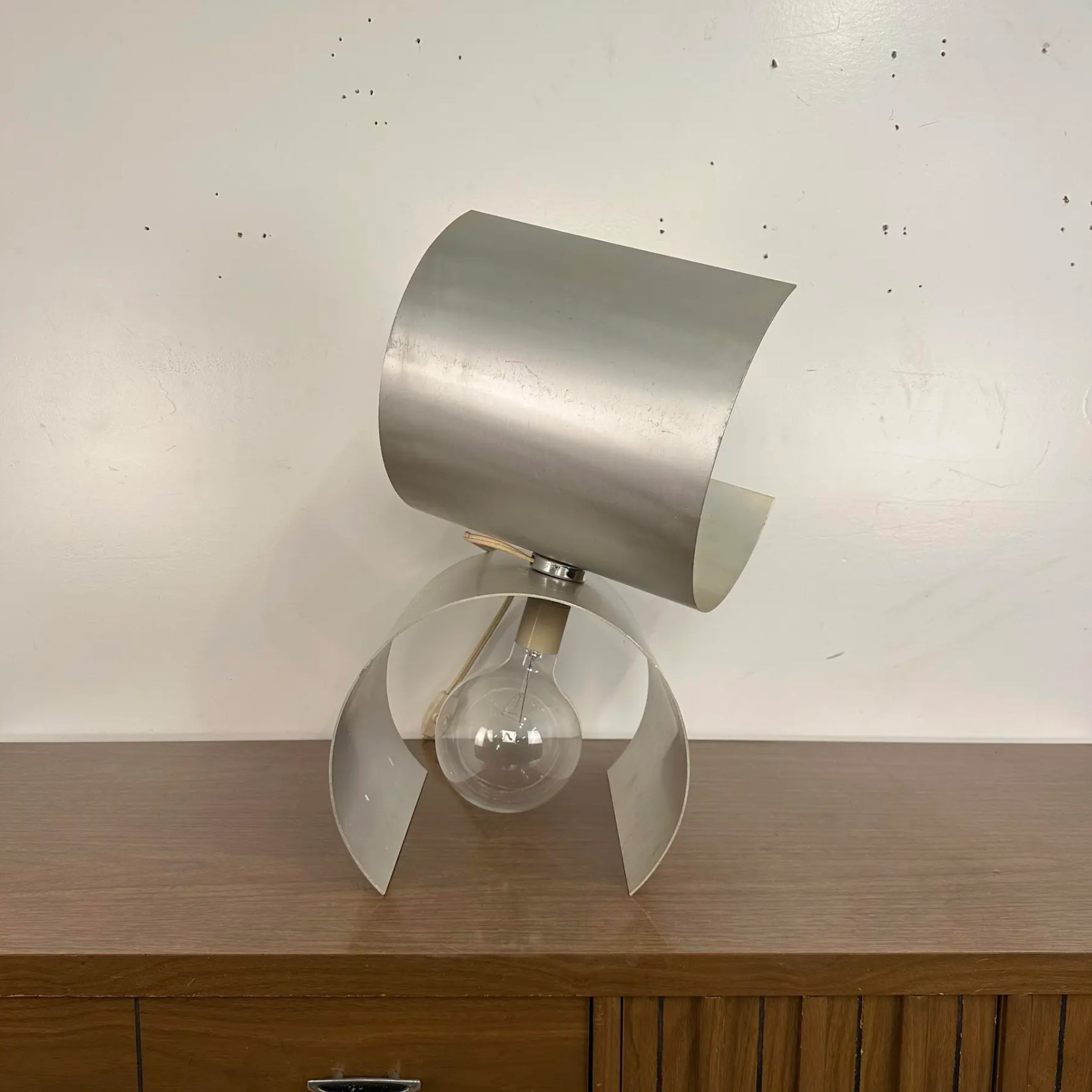 Adjustable Aluminum Table Lamp by Giuliano Cesari for Nucleo Sormani