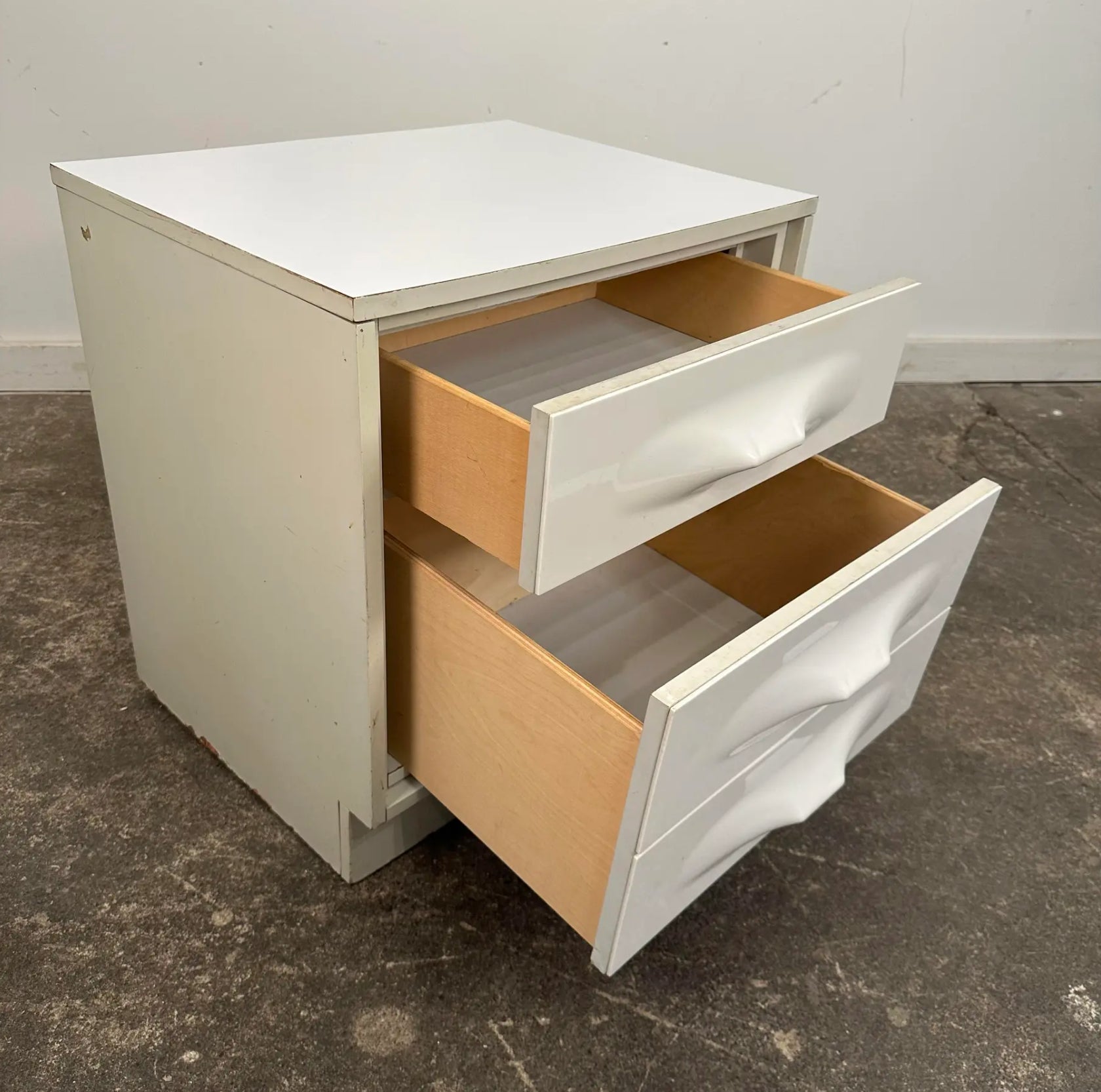1970s Treco Side Table Nightstand by Giovanni Maur