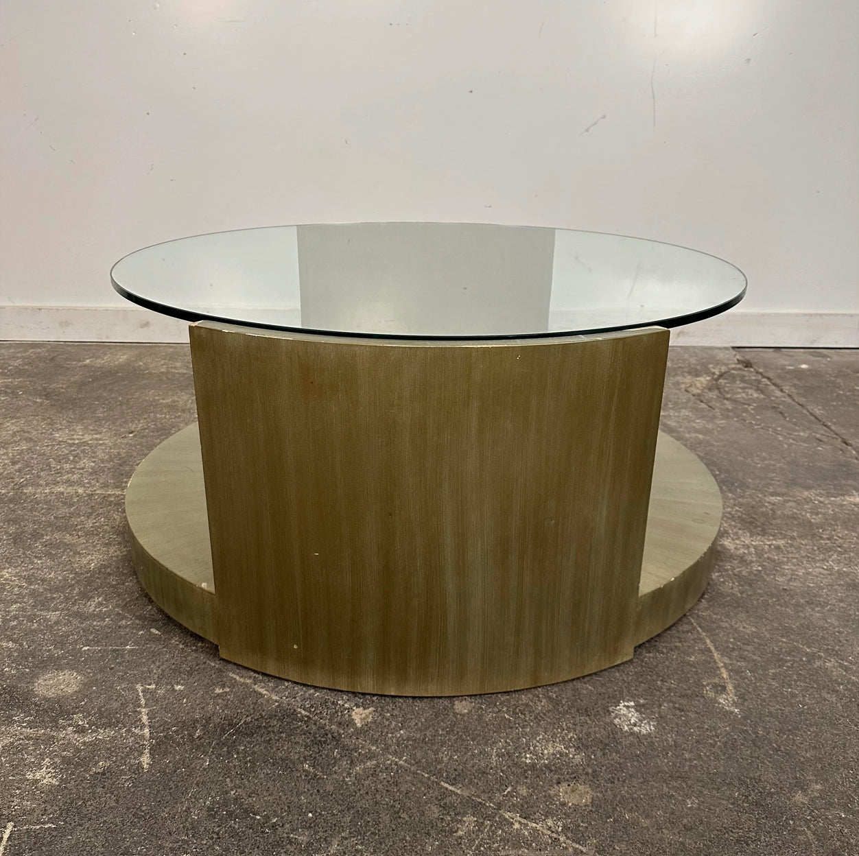 Mid Century Modern Harvey Probber Round Coffee Table