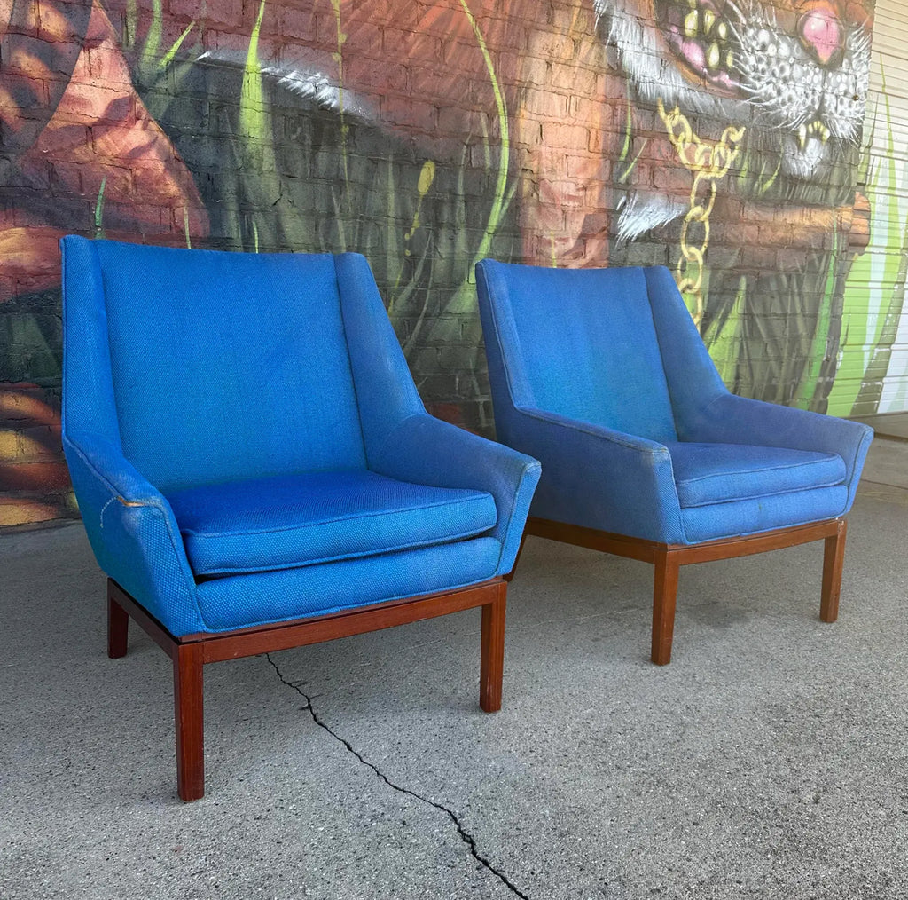 Pair of Erik Kolling Andersen Lounge Chairs