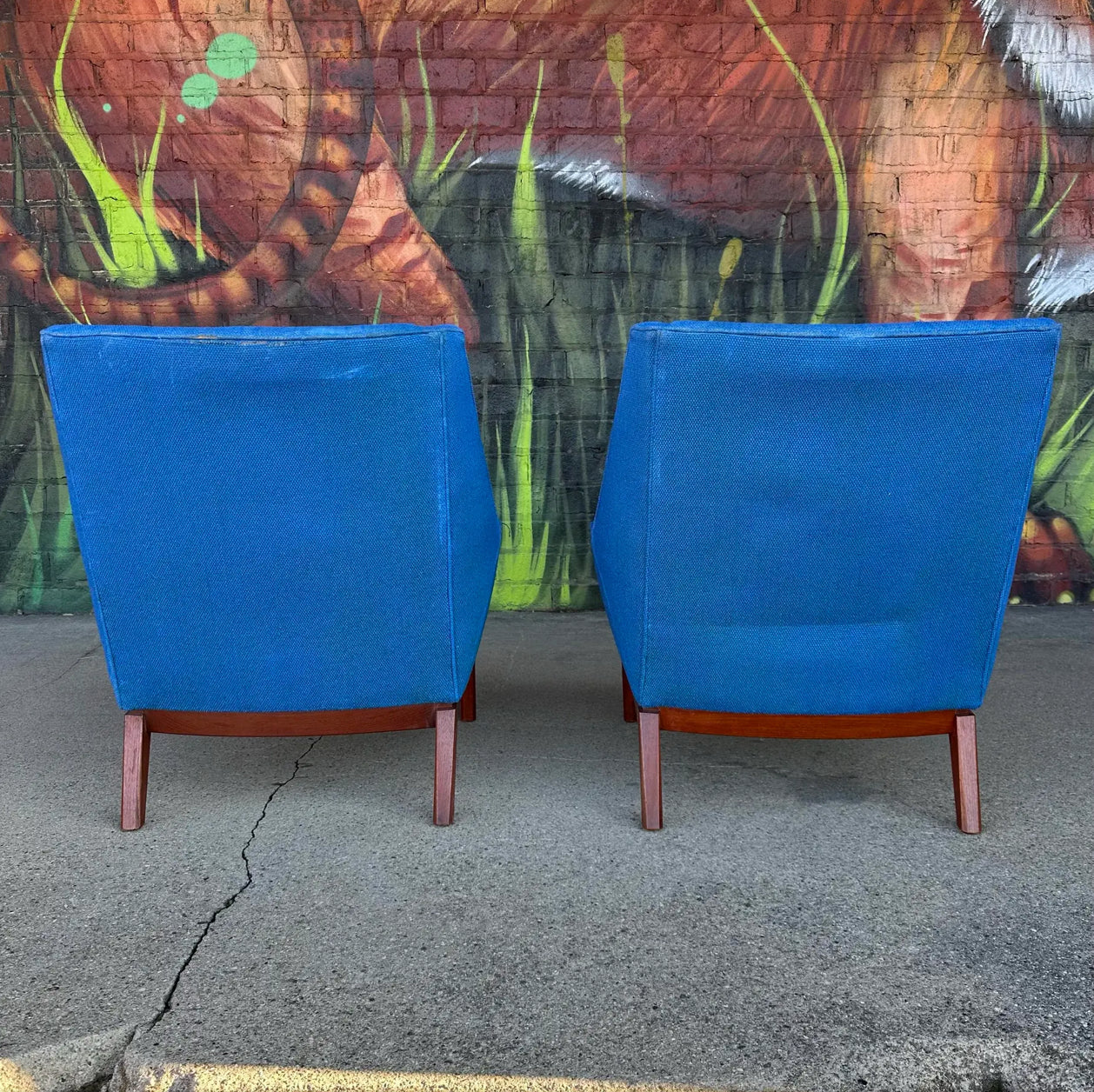 Pair of Erik Kolling Andersen Lounge Chairs