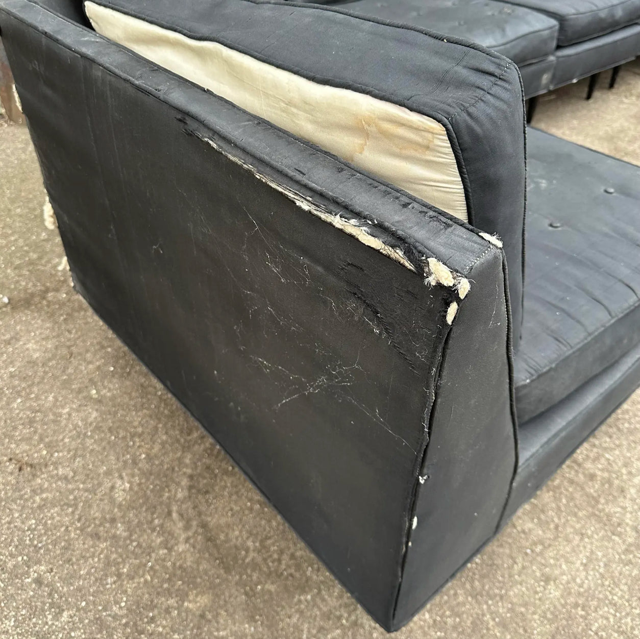 Harvey Probber Curved Sectional Sofa