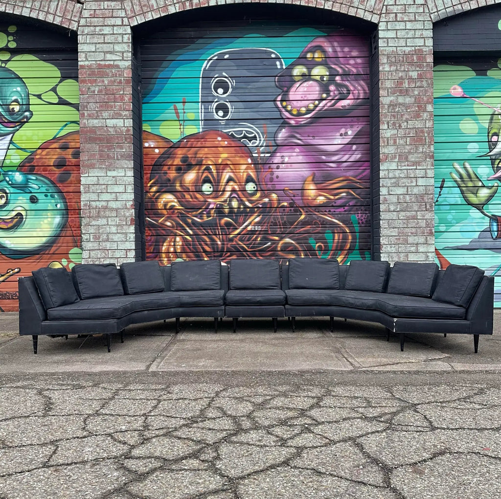 Harvey Probber Curved Sectional Sofa